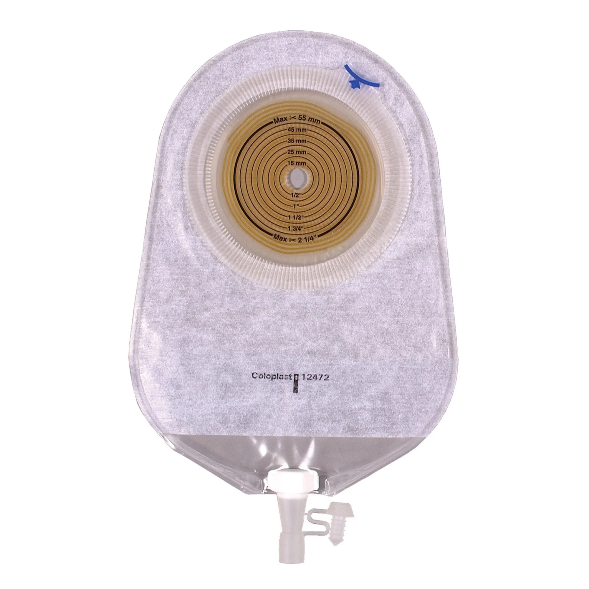 Coloplast Assura Deep Convex Transparent Urostomy Pouch, 15 – 43mm Stomas (10/BX)
