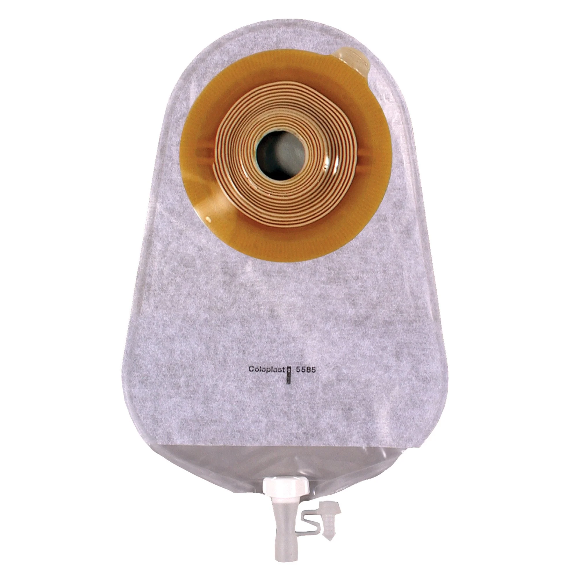 Coloplast Assura Deep Convex One-Piece Transparent Urostomy Pouch, 35mm Stoma (10/BX)