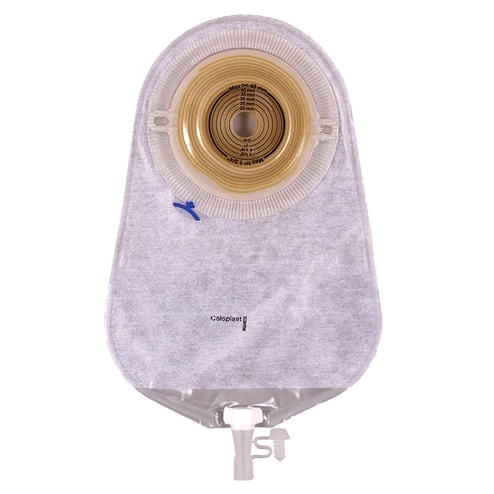 Coloplast Assura Deep Convex 1-Piece Transparent Urostomy Pouch, 22mm Stoma (10/BX)