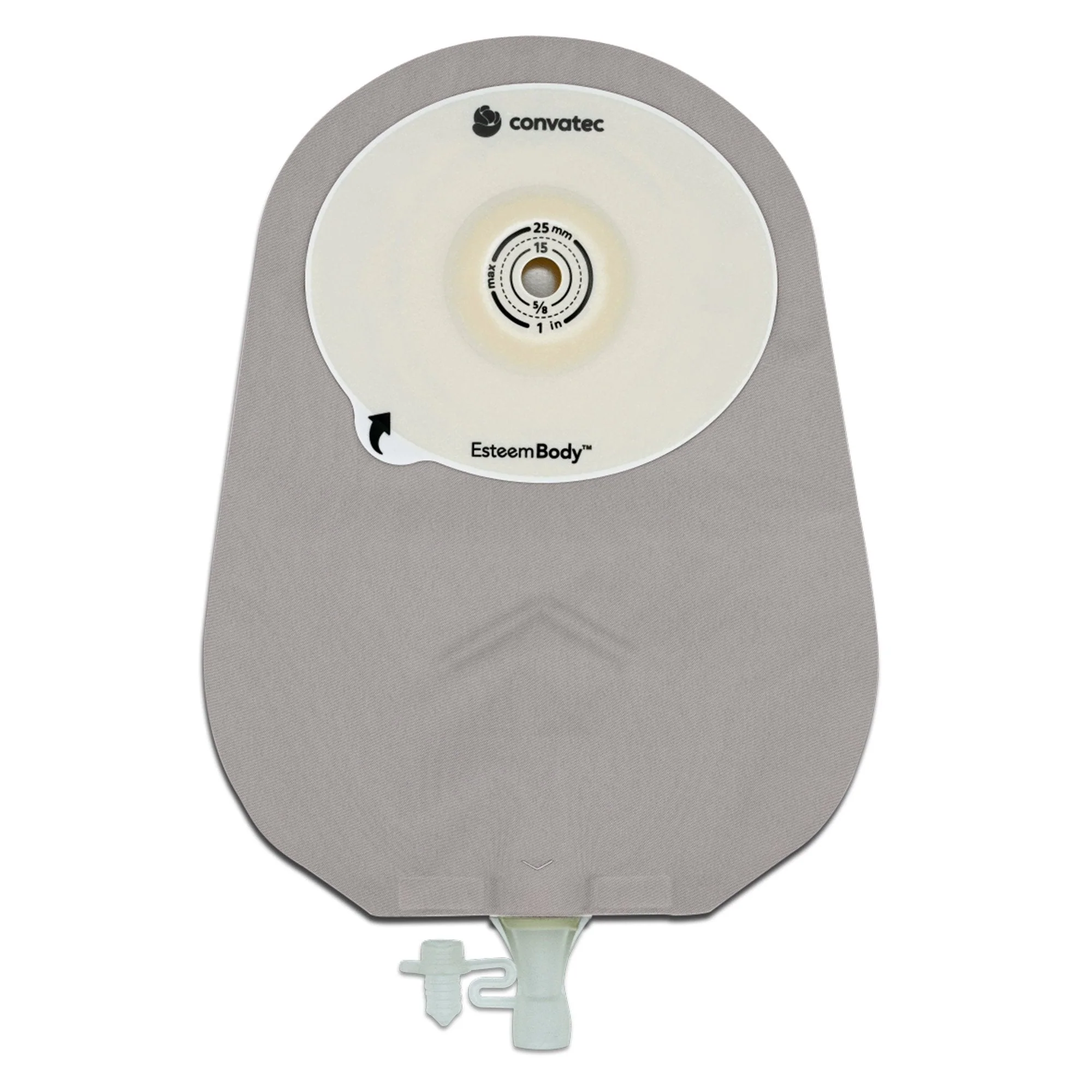 ConvaTec Esteem Body Soft Convex One-Piece Urostomy Pouch, Cut to Fit Stomas 10 – 45 mm (10/BX) - Image 2
