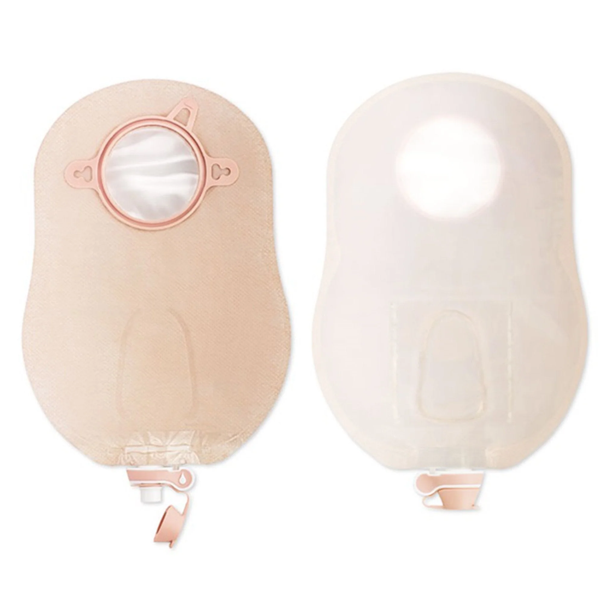 Hollister New Image Two-Piece Ultra-Clear Urostomy Pouch, 70 mm Flange, Blue Match (10/BX)