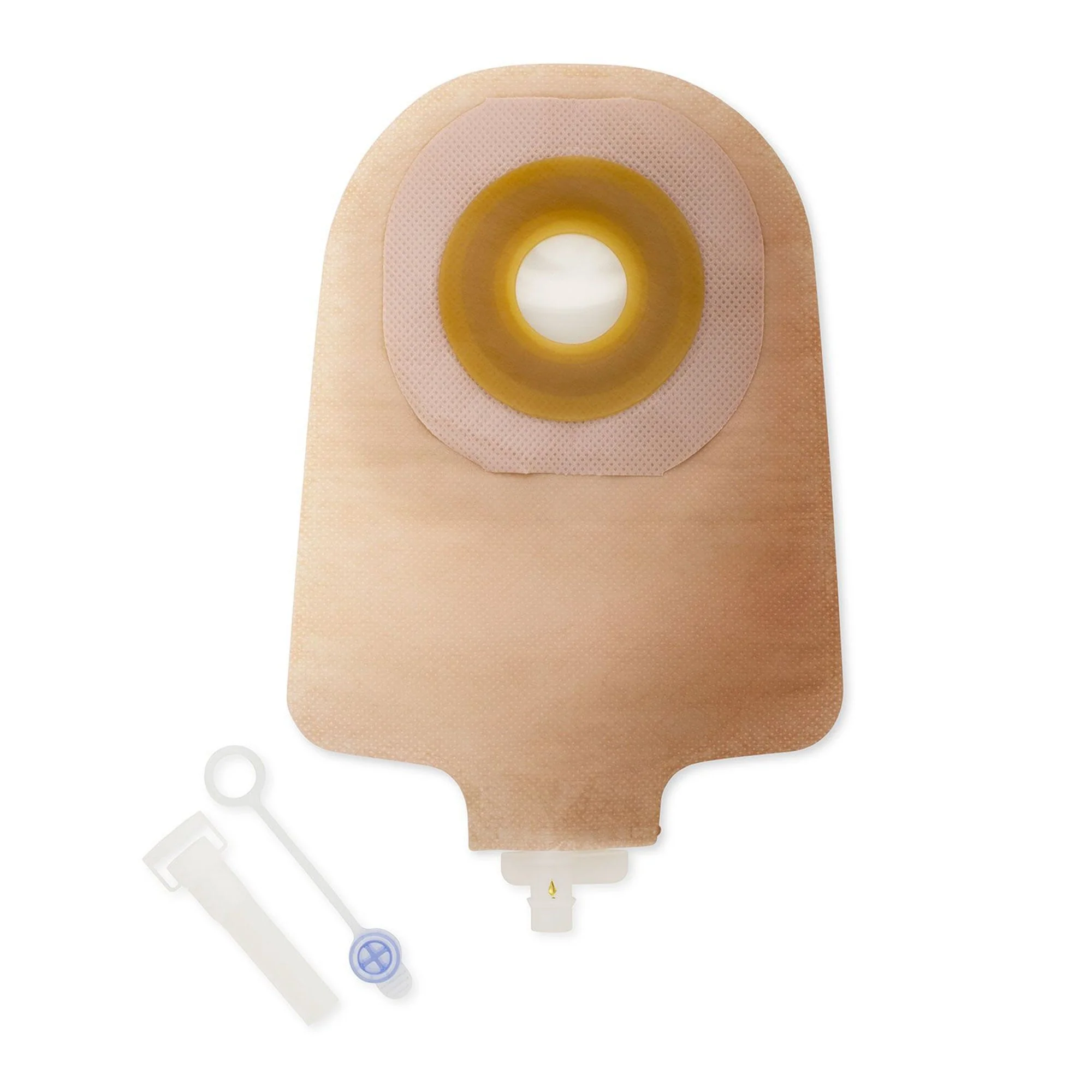 Hollister Premier 8468 One-Piece Transparent Urostomy Pouch, Pre-cut to Fit 32 mm Stomas (10/BX) - Image 2