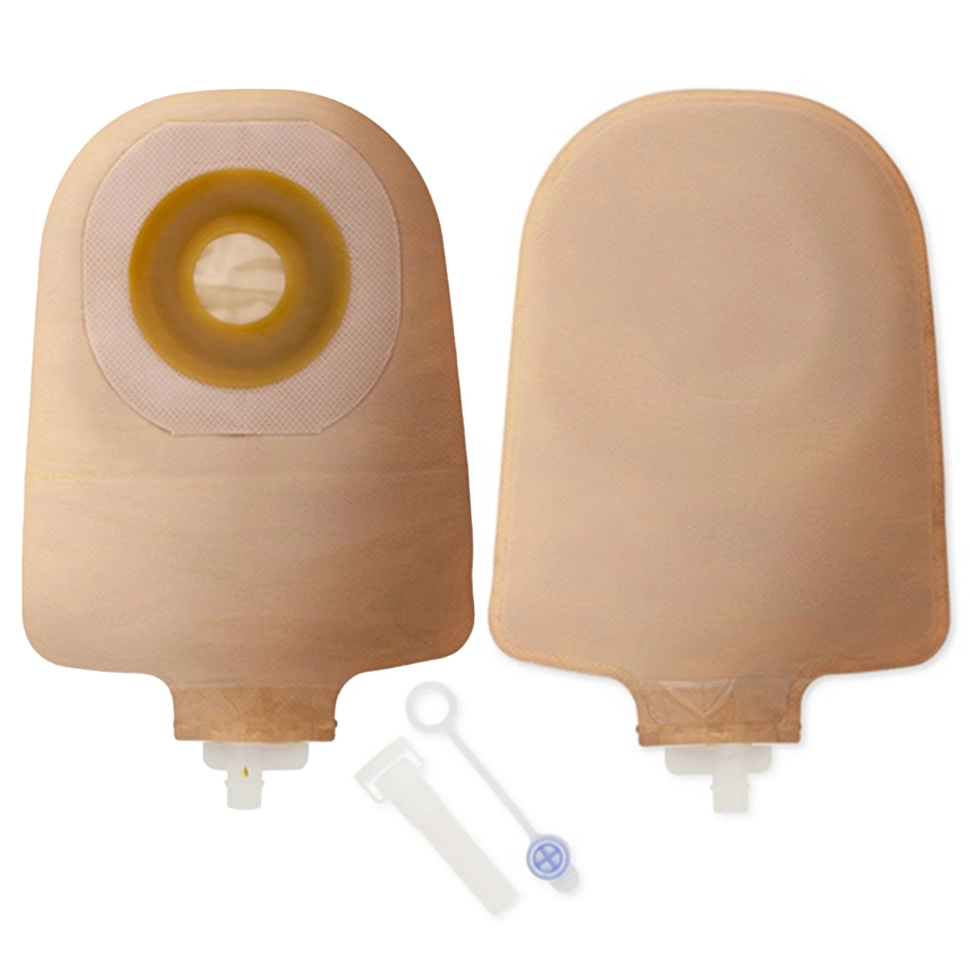 Hollister Premier 8467 One-Piece Transparent Urostomy Pouch, Pre-cut to Fit 19 mm Stomas (10/BX)
