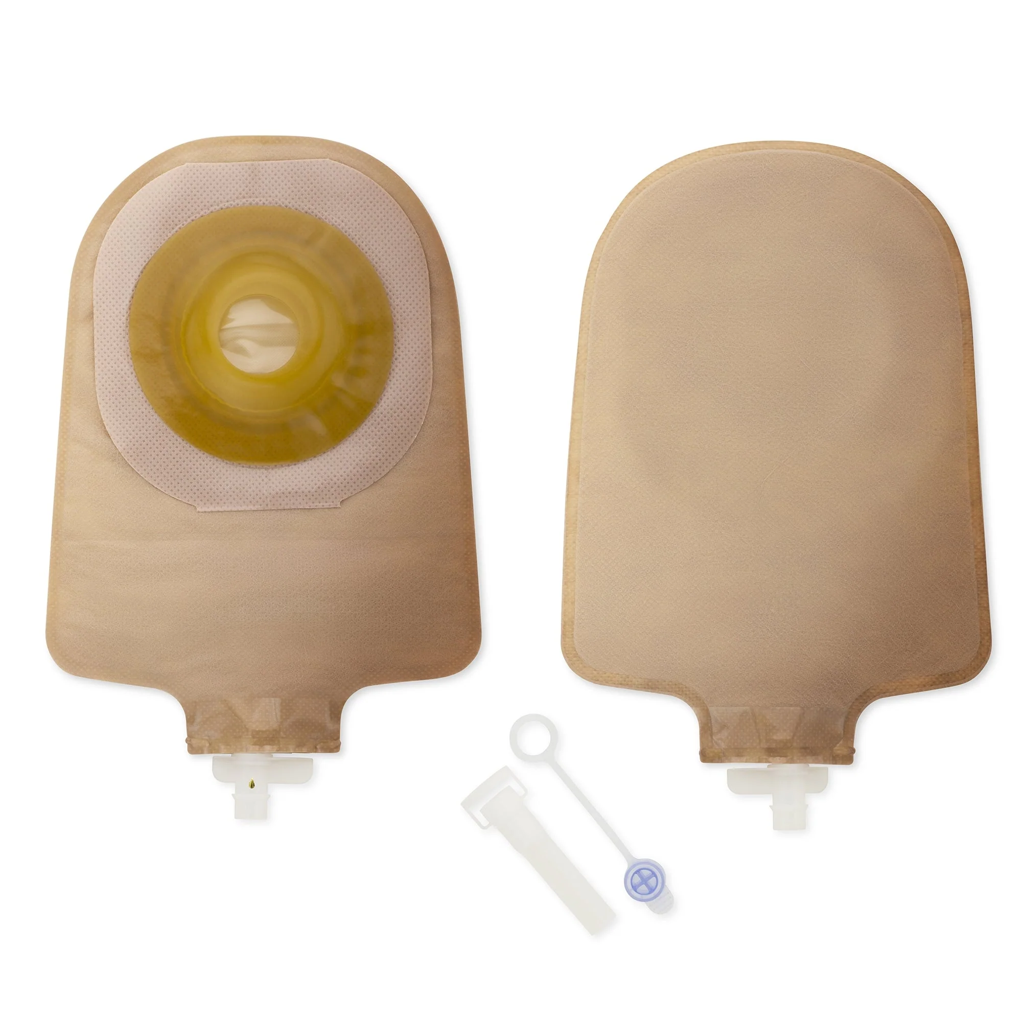 Hollister Premier 8495 One-Piece Beige Urostomy Pouch, Pre-cut to Fit 29 mm Stomas (5/BX)