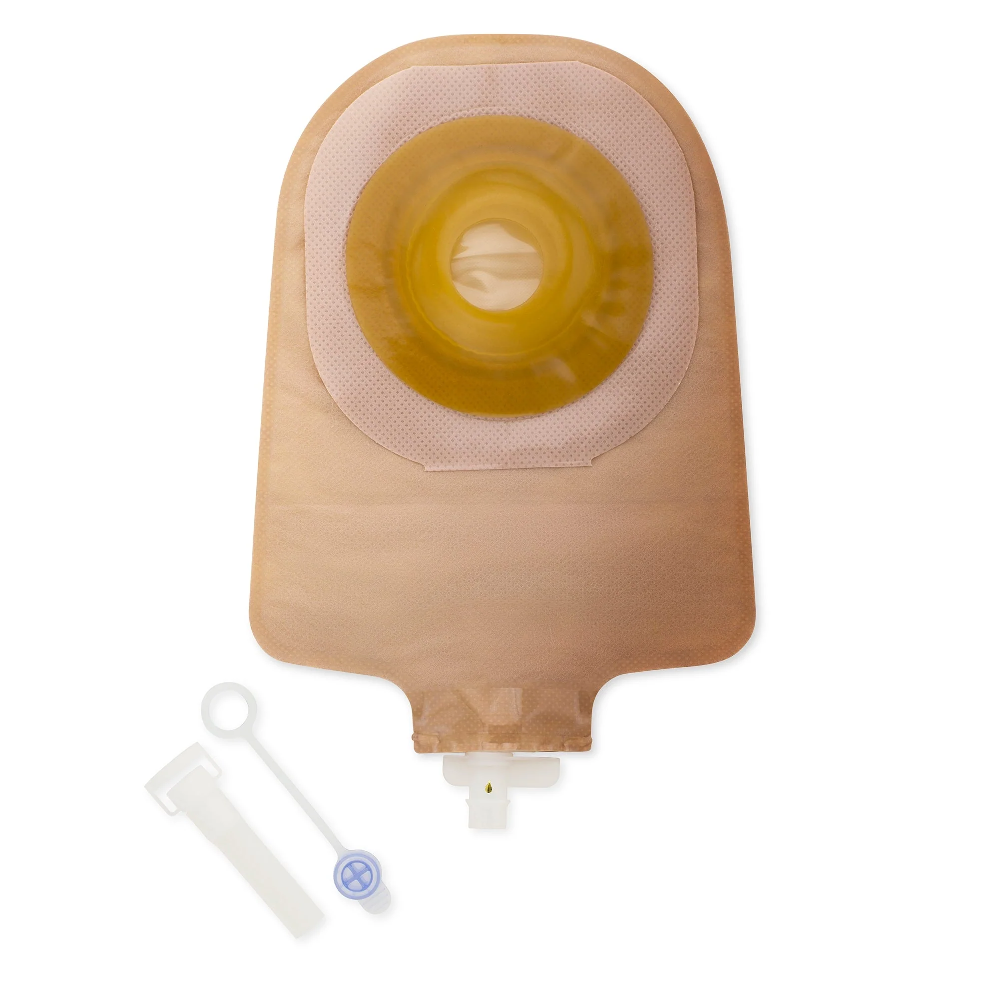 Hollister Premier 8495 One-Piece Beige Urostomy Pouch, Pre-cut to Fit 29 mm Stomas (5/BX) - Image 2