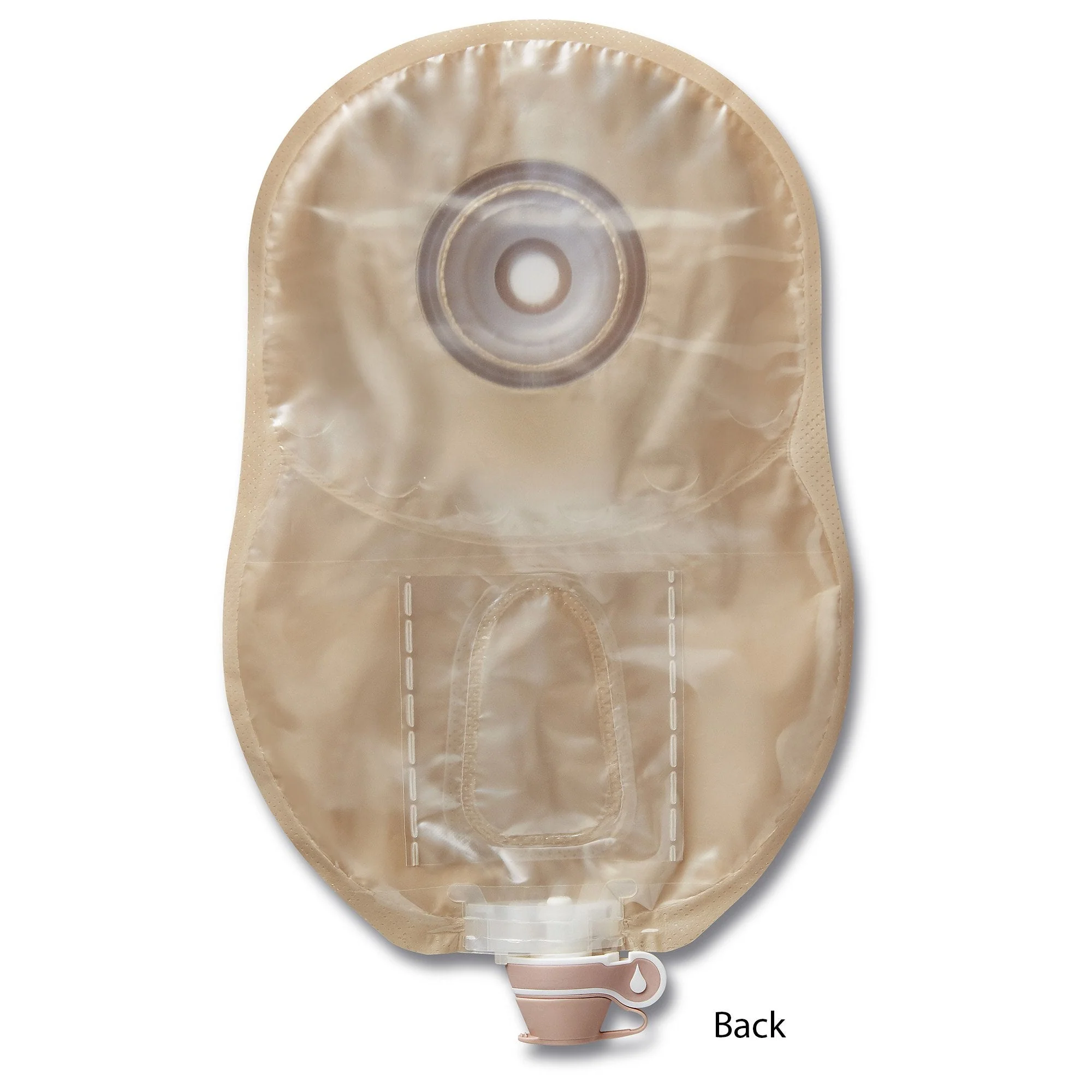 Hollister Premier 84890 One-Piece Ultra Clear Urostomy Pouch, Pre-cut to Fit 13 mm Stomas (5/BX) - Image 3