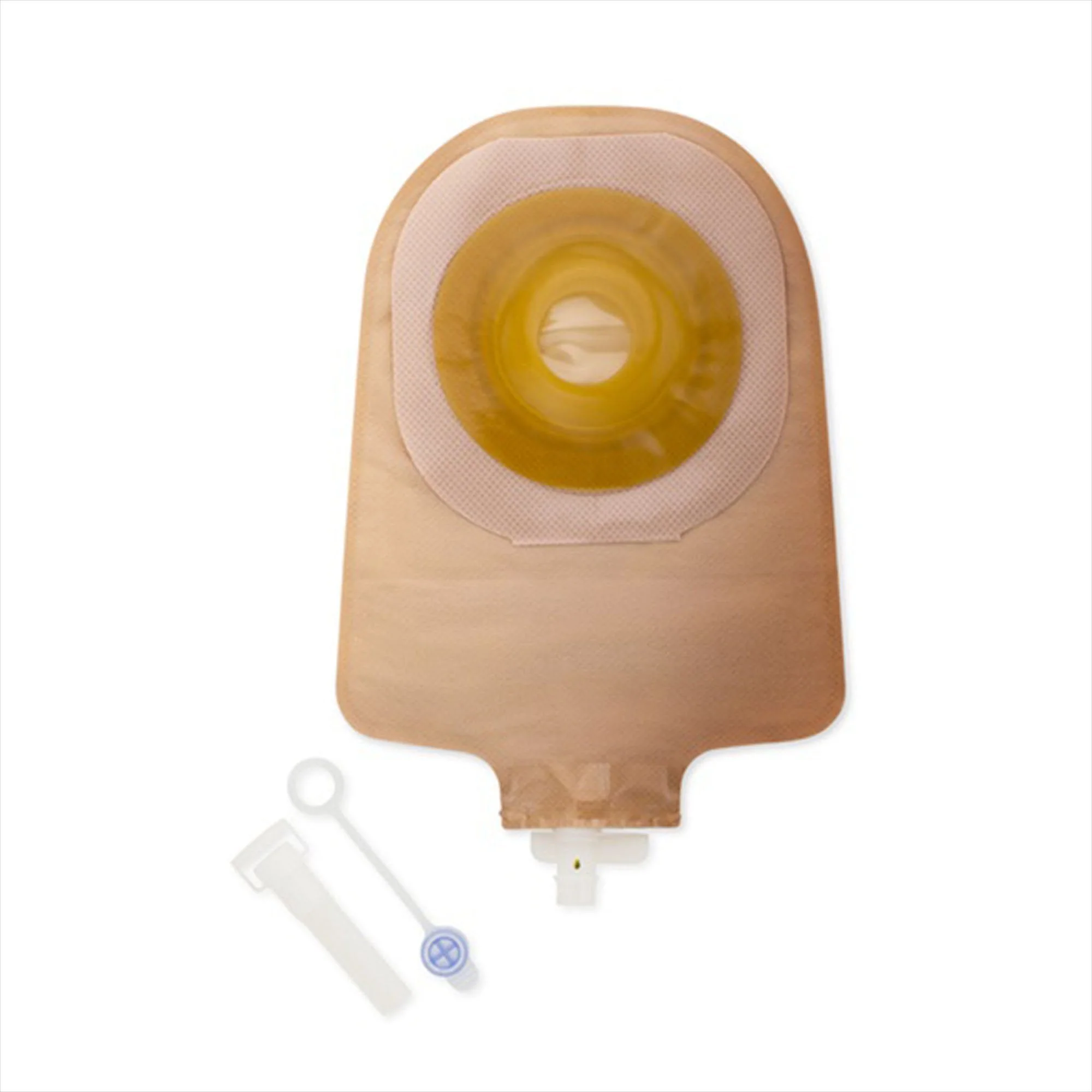 Hollister Premier 8492 One-Piece Beige Urostomy Pouch, Pre-cut to Fit 19 mm Stomas (5/BX)