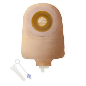 Hollister Premier One-Piece Beige Urostomy Pouch, Pre-cut to Fit 25 mm Stomas (10/BX)