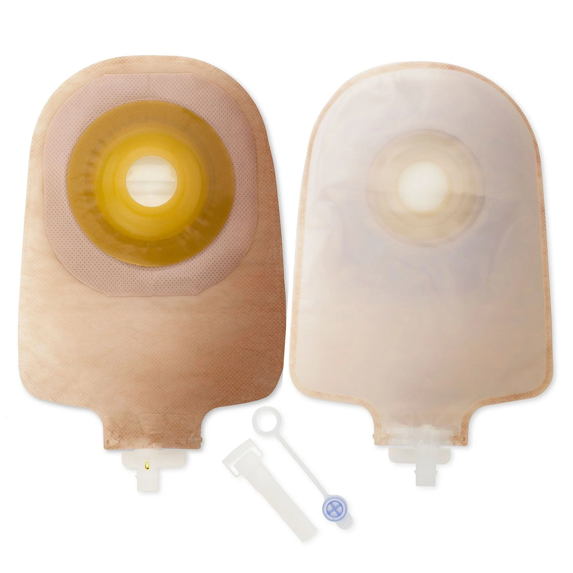 Hollister Premier 8489 One-Piece Transparent Urostomy Pouch, Pre-cut to Fit 44 mm Stomas (5/BX)