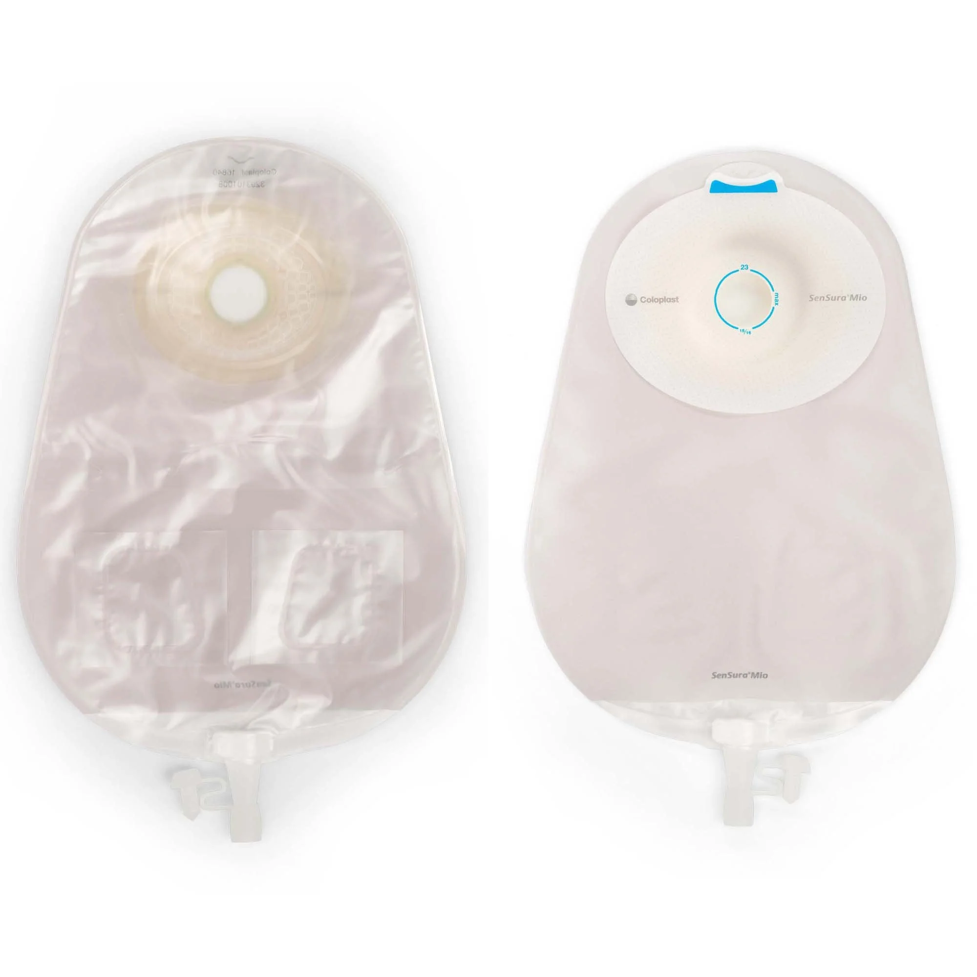 Coloplast SenSura Mio Convex Light 1-Piece Transparent Urostomy Pouch, 28mm Stoma (10/BX)