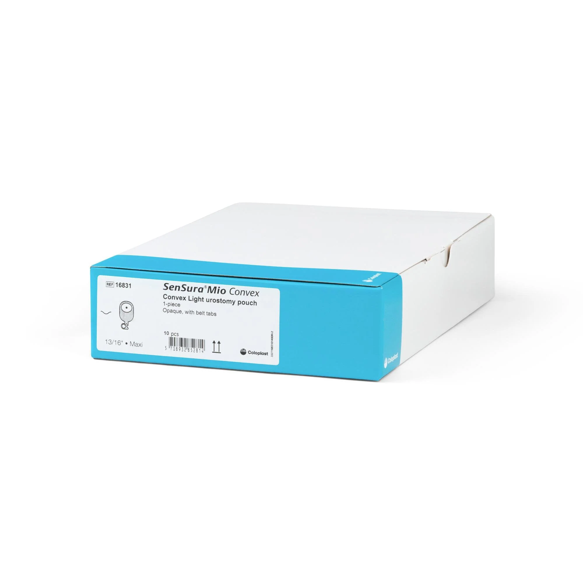 Coloplast SenSura Mio Convex Light 1-Piece Opaque Urostomy Pouch, 21mm Stoma (10/BX) - Image 3