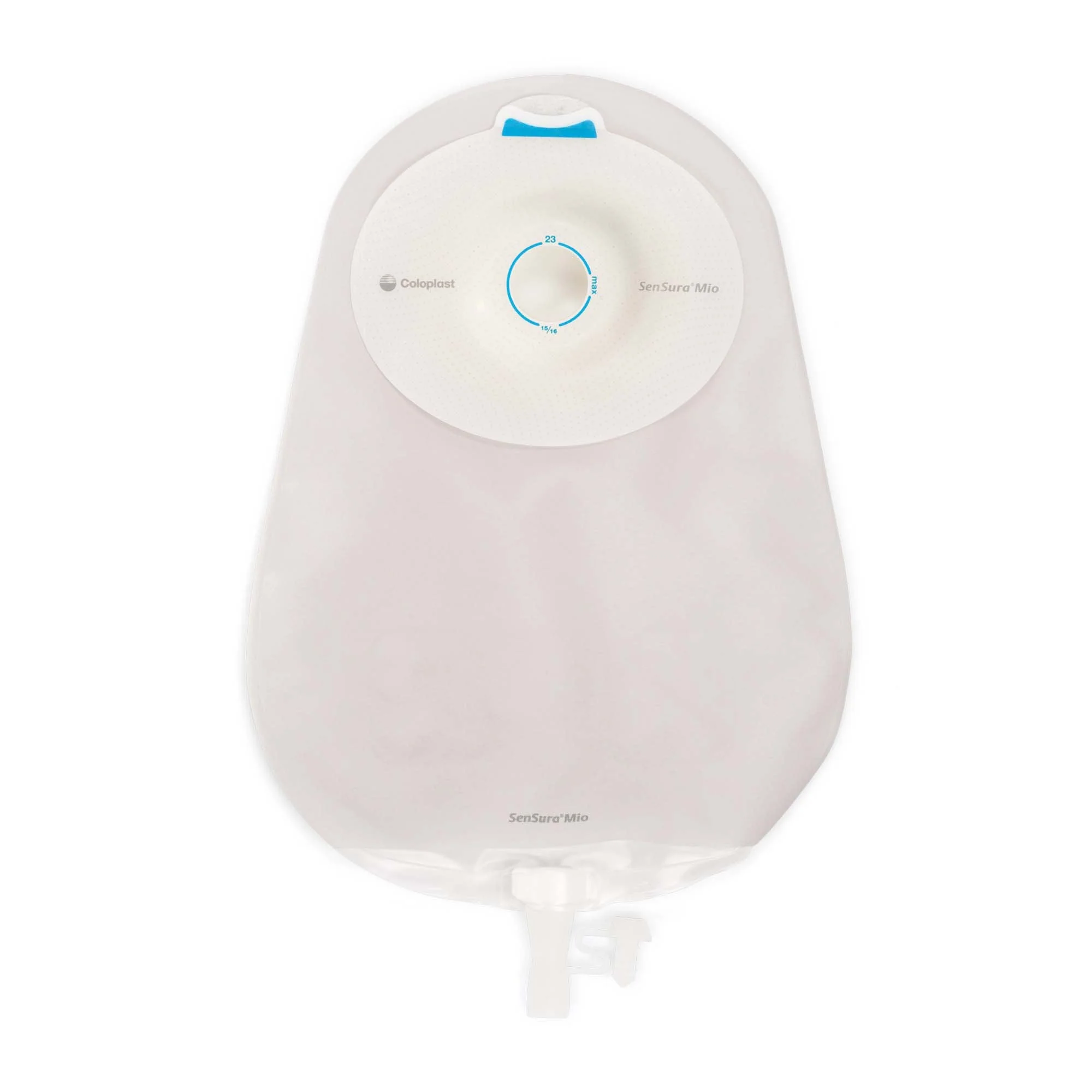 Coloplast SenSura Mio Convex Deep 1-Piece Transparent Urostomy Pouch, 21mm Stoma (10/BX) - Image 3