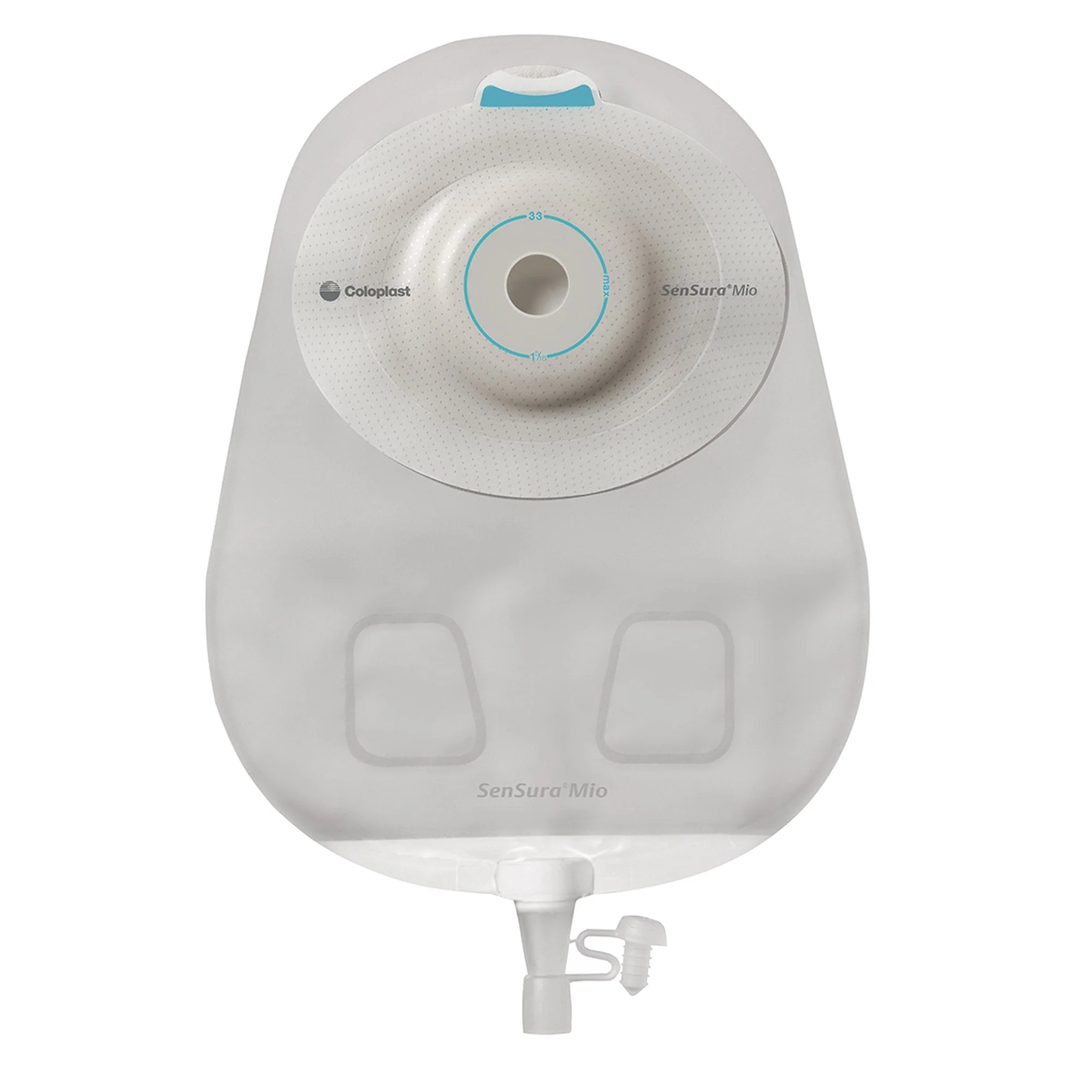 Coloplast SenSura Mio Convex Soft 1-Piece Transparent Urostomy Pouch, 10 – 50 mm Stomas (10/BX) - Image 2