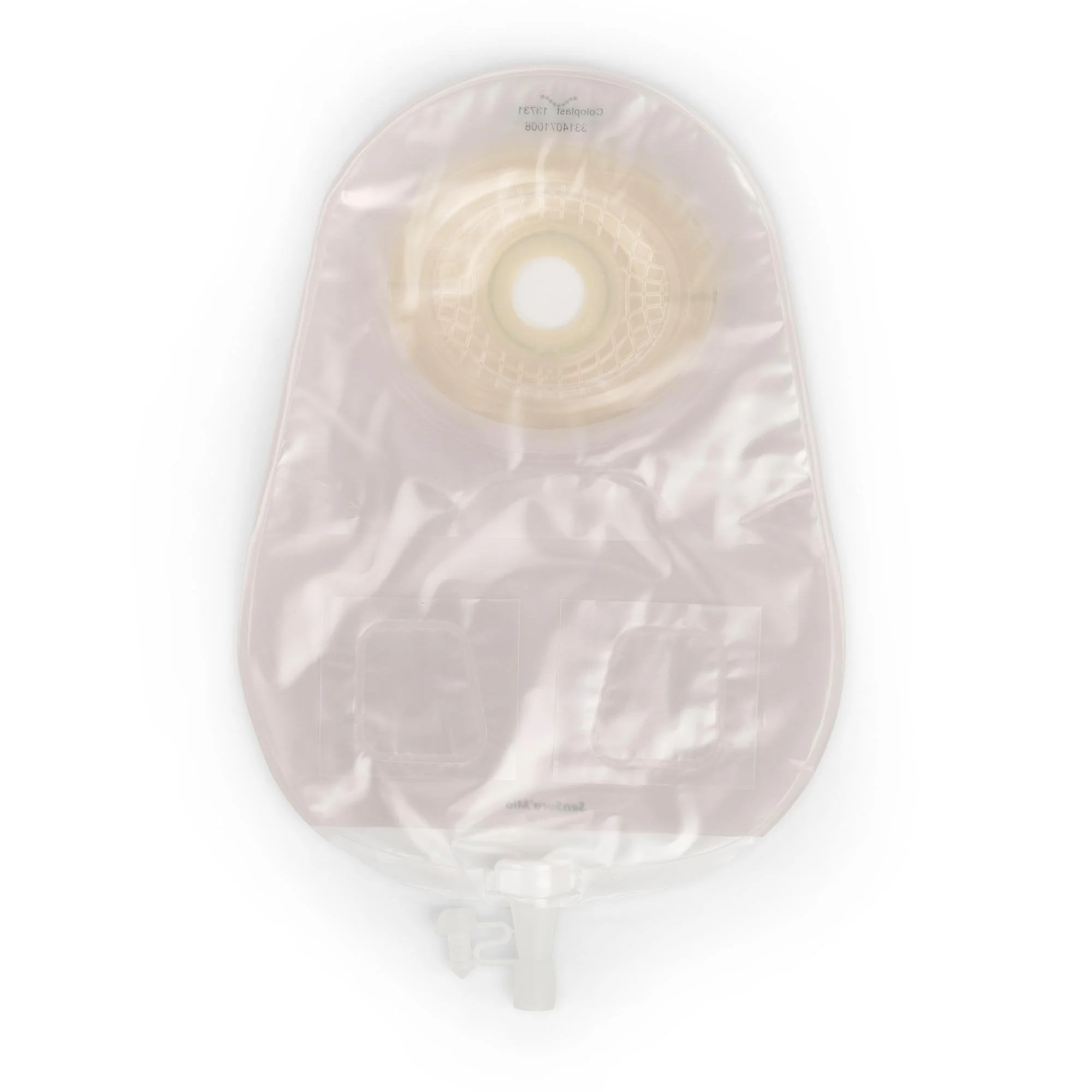 Coloplast Urostomy Pouch SenSura Mio One-Piece System Soft Convex, Pre-Cut 1 Inch Stoma Drainable (10/BX)