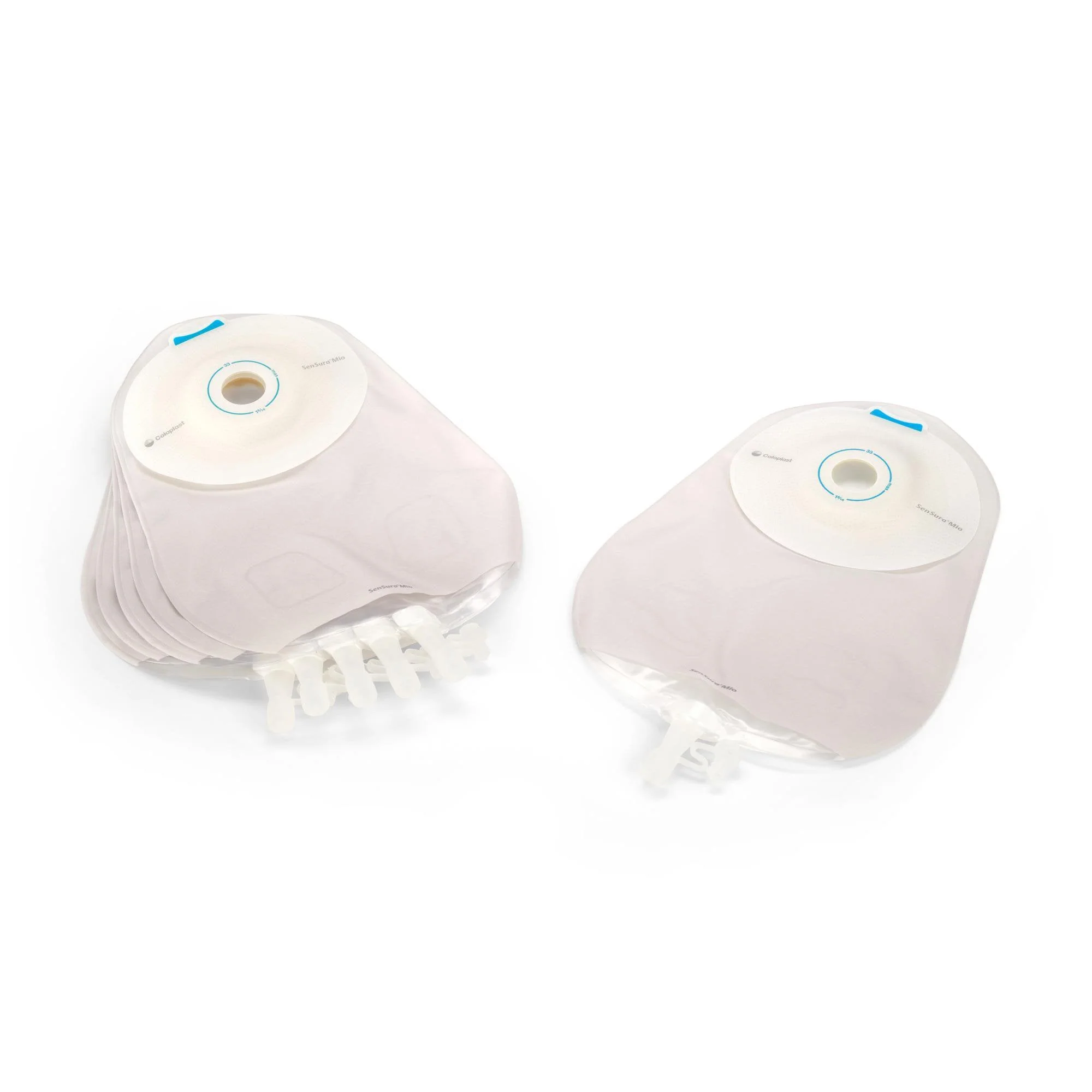 Coloplast Urostomy Pouch SenSura Mio One-Piece System Soft Convex, Pre-Cut 1 Inch Stoma Drainable (10/BX) - Image 4
