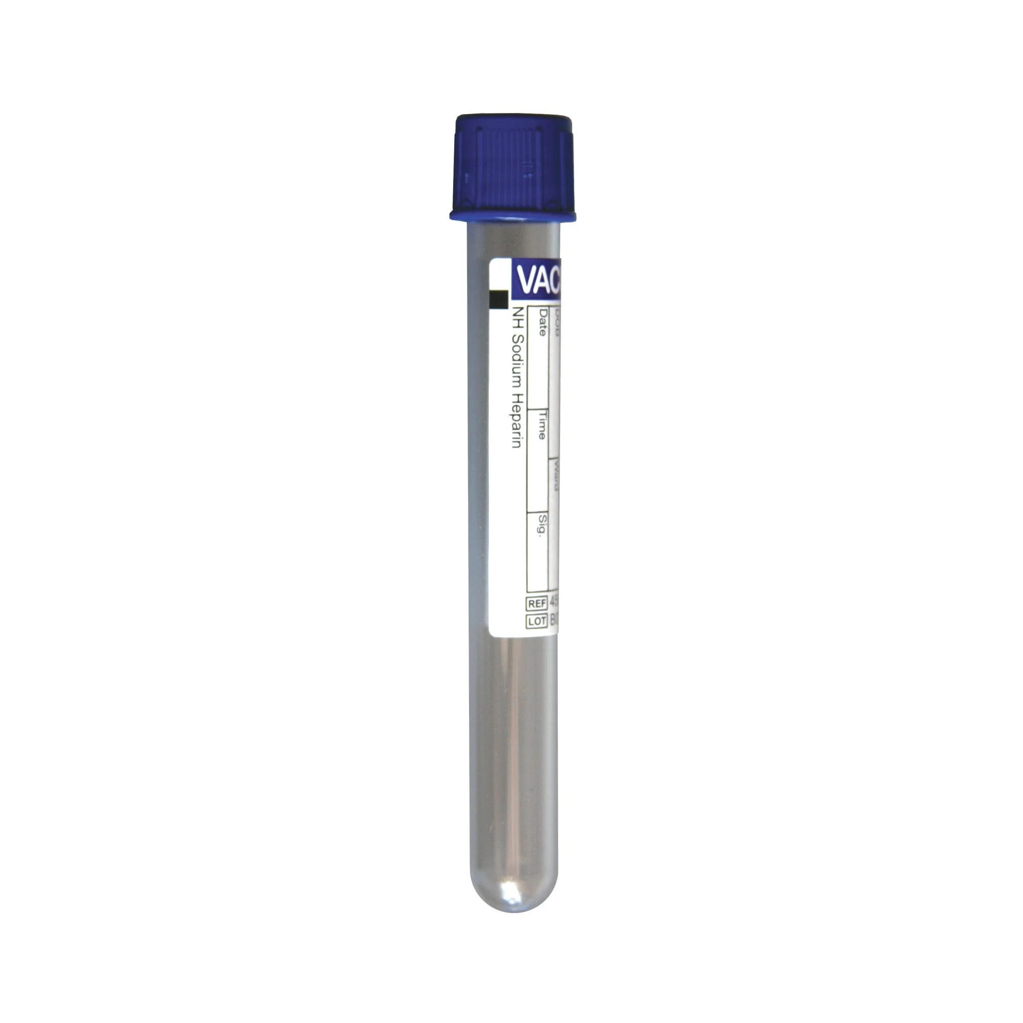 VACUETTE Venous Blood Collection Tube Sodium Heparin Additive 6 mL Pull Cap Polyethylene Terephthalate (PET) Tube