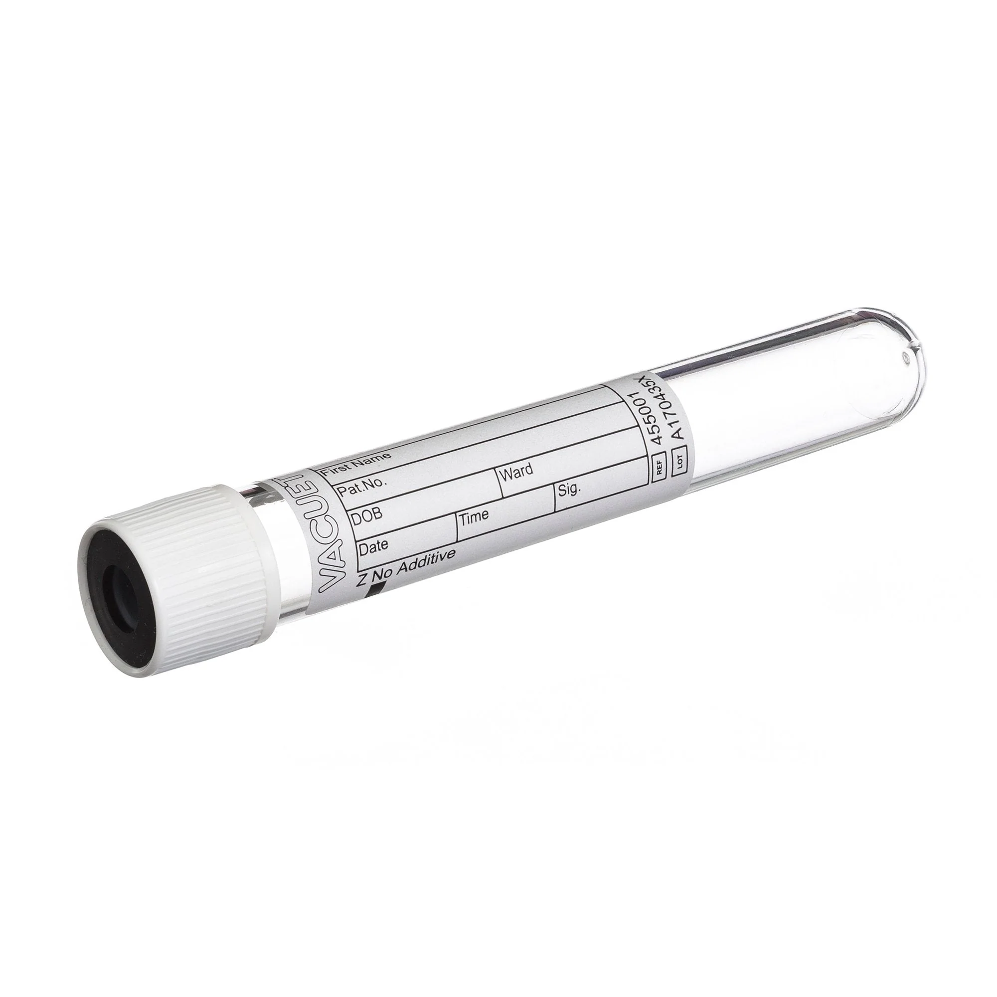 VACUETTE Z No Additive Venous Blood Collection Tube Plain 9 mL Pull Cap Polyethylene Terephthalate (PET) Tube