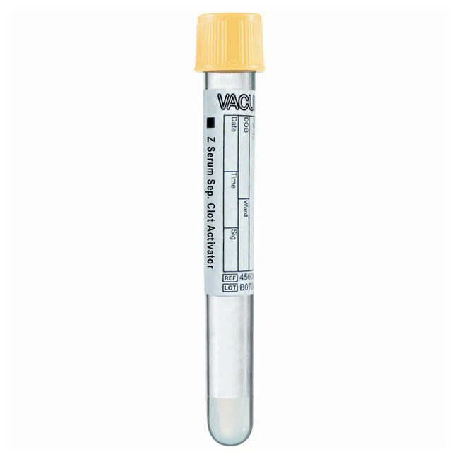 Greiner Bio-One Vacuette Z Serum Sep Clot Activator Venous Blood Collection Tube, 3.5 mL (1200/CS) - Image 2