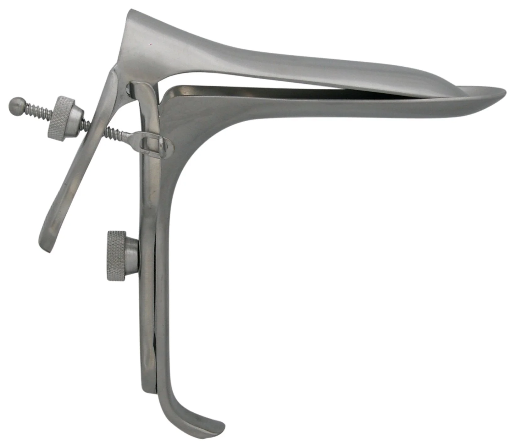Vaginal Speculum BR Surgical Graves NonSterile Surgical Grade German Stainless Steel 2X-Large Right Side Open Reusable Without Light Source Capability