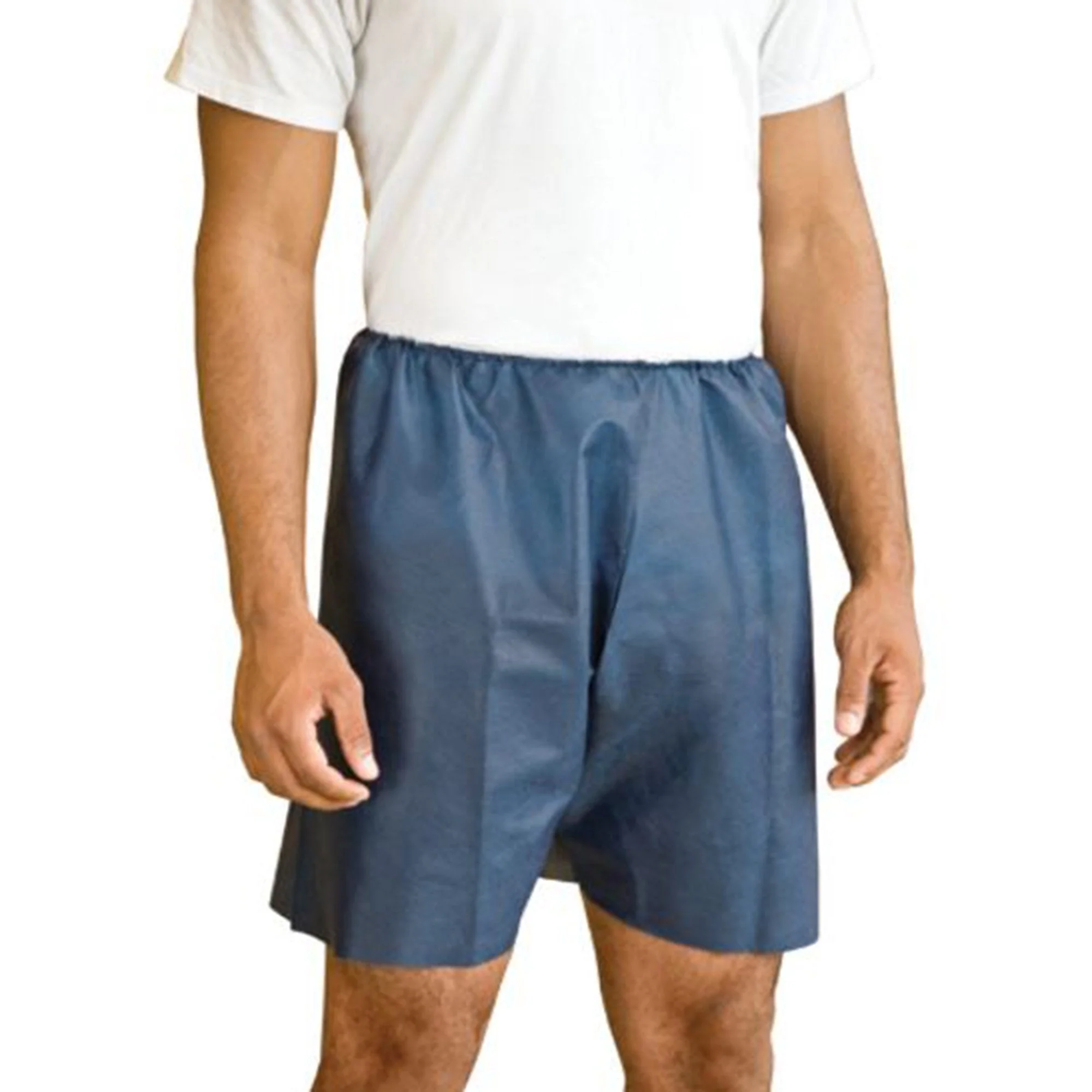 Graham Medical Products MediShorts Nonwoven Exam Shorts, Large / X-Large, Blue (50/CS)
