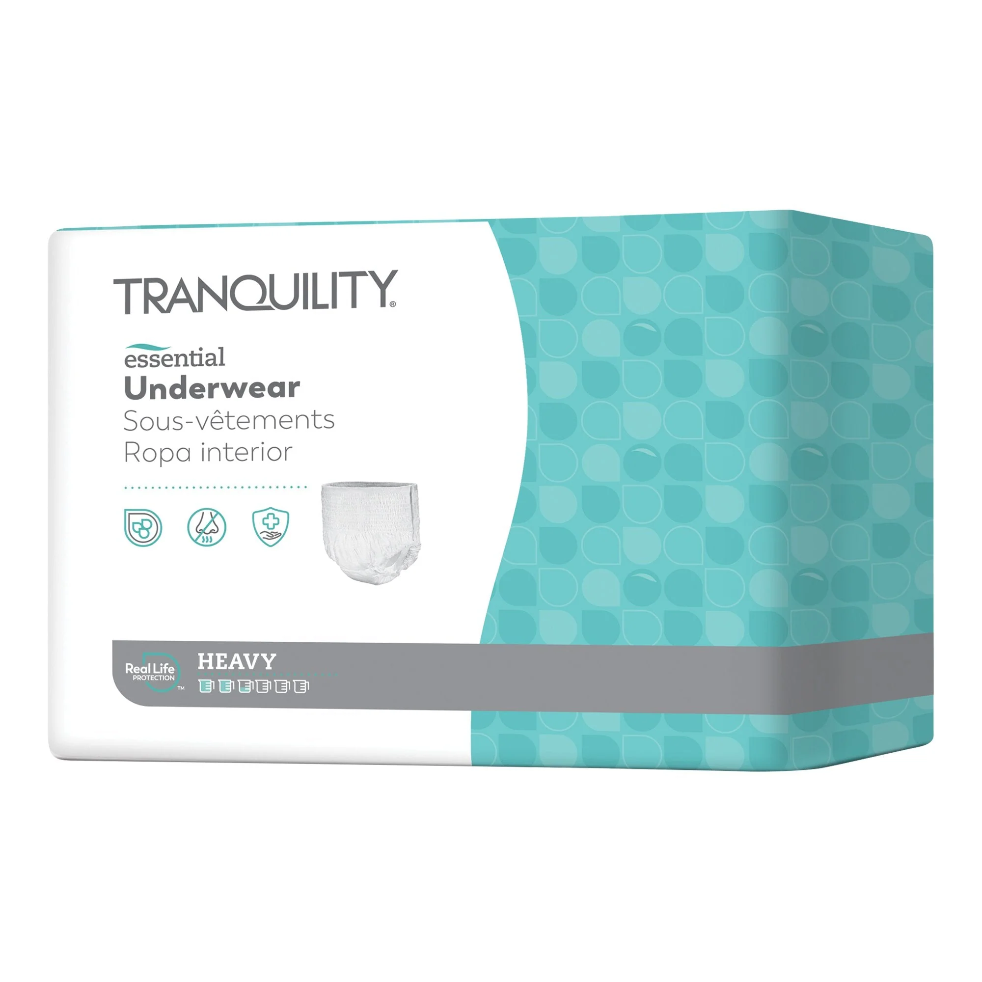 Principle Business Enterprises Select Heavy Protection Absorbent Underwear, Small (88/CS)