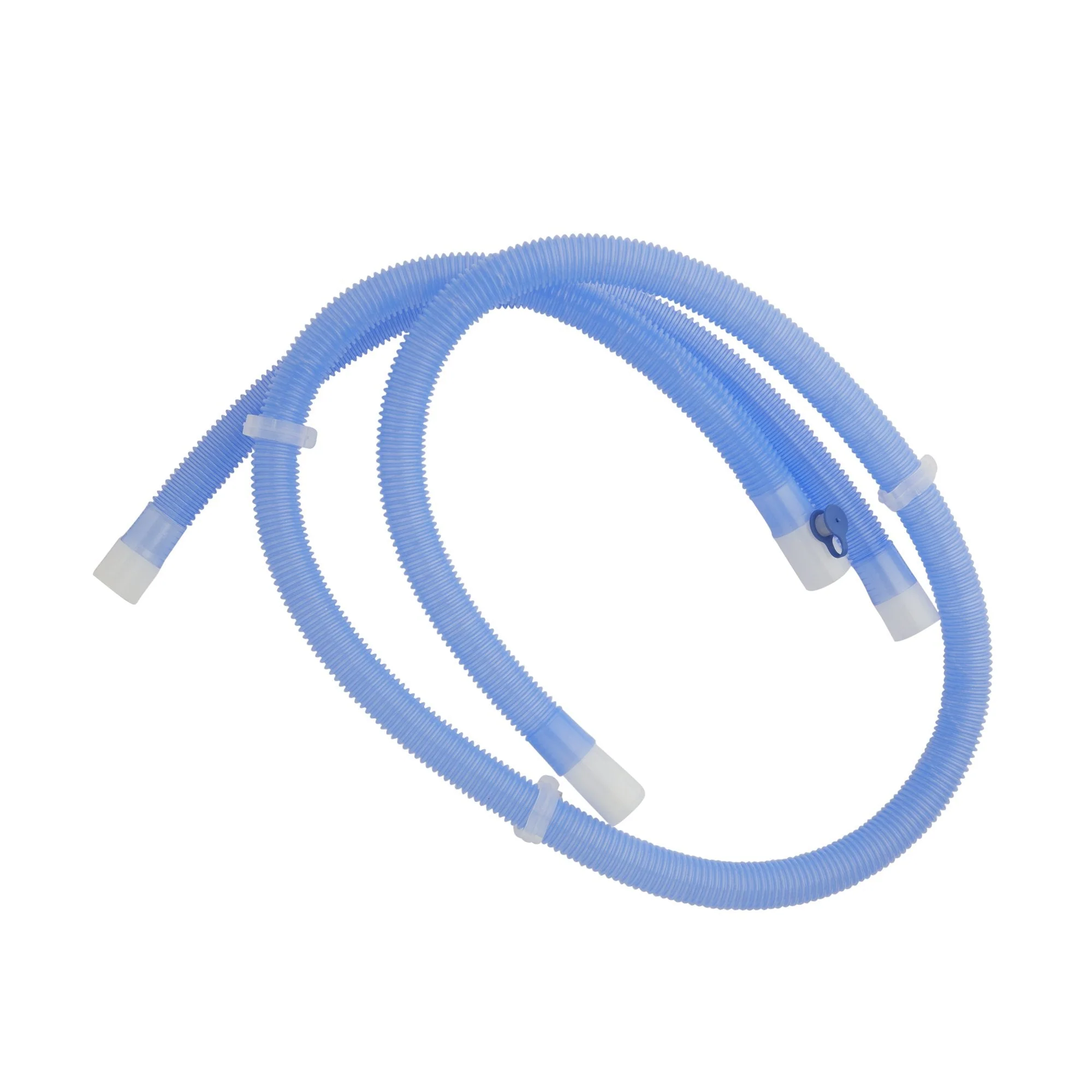 Ventilator Circuit RT-Series Corrugated Tube 60 Inch Tube Single Limb Adult Without Breathing Bag Single Patient Use Heated Circuit
