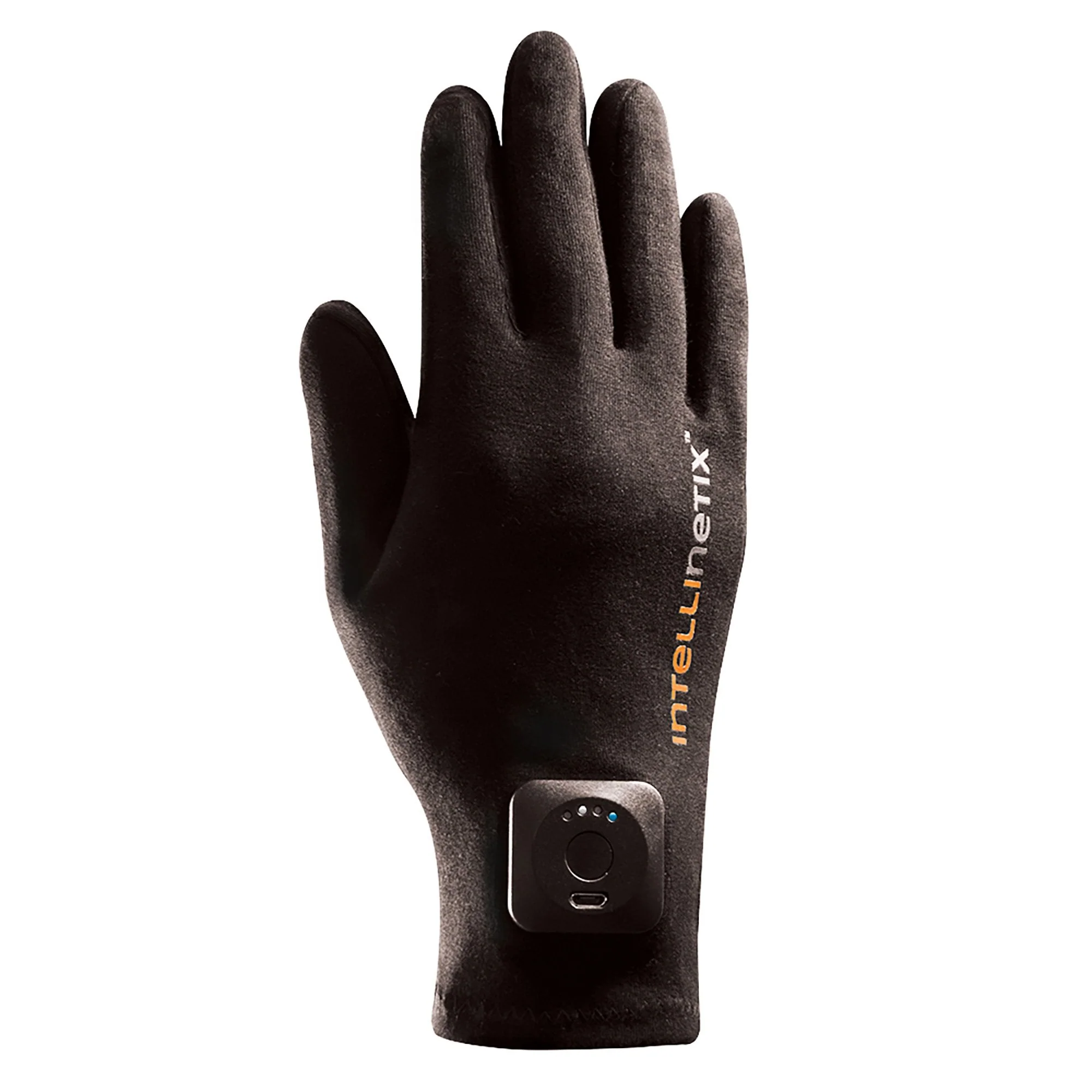 Brownmed Intellinetix Arthritis Vibrating Gloves, Small, Black - Image 2