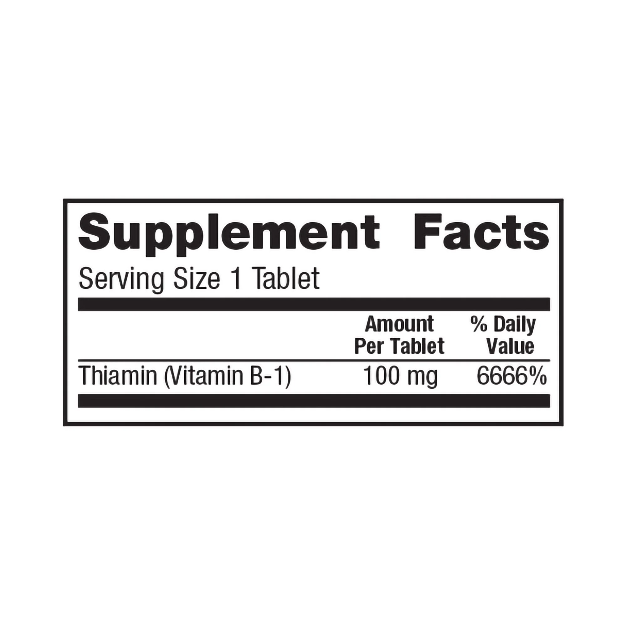 Geri-Care Geri-Care Vitamin B-1 Supplement (12/CS) - Image 3