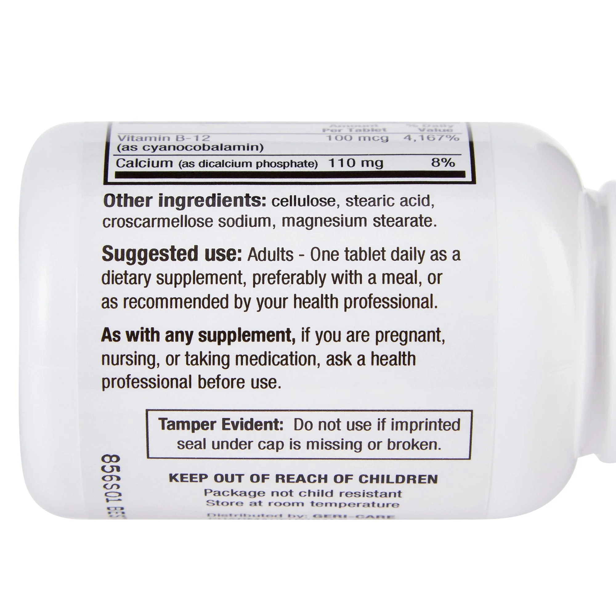 Geri-Care Health*Star Vitamin B-12 Supplement (12/CS) - Image 3