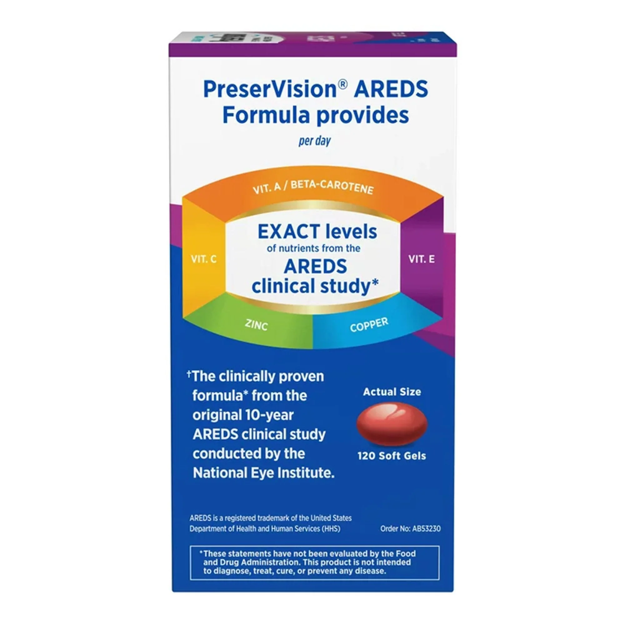 Bausch & Lomb Americas Inc Bausch + Lomb PreserVision AREDS Soft Gels - Image 3