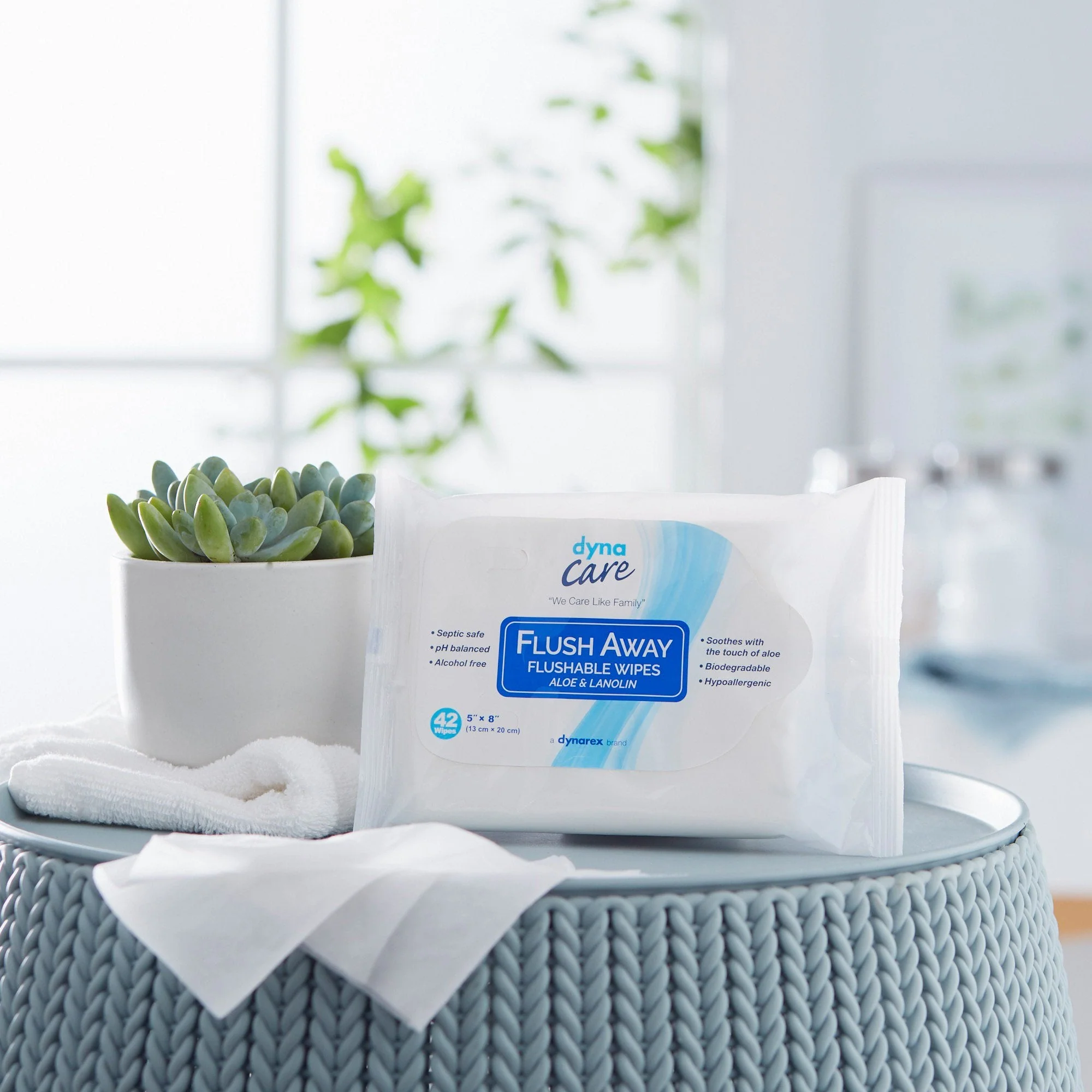 Dynarex dynarex Scented Flushable Wipes, Soft Pack (12/CS) - Image 5