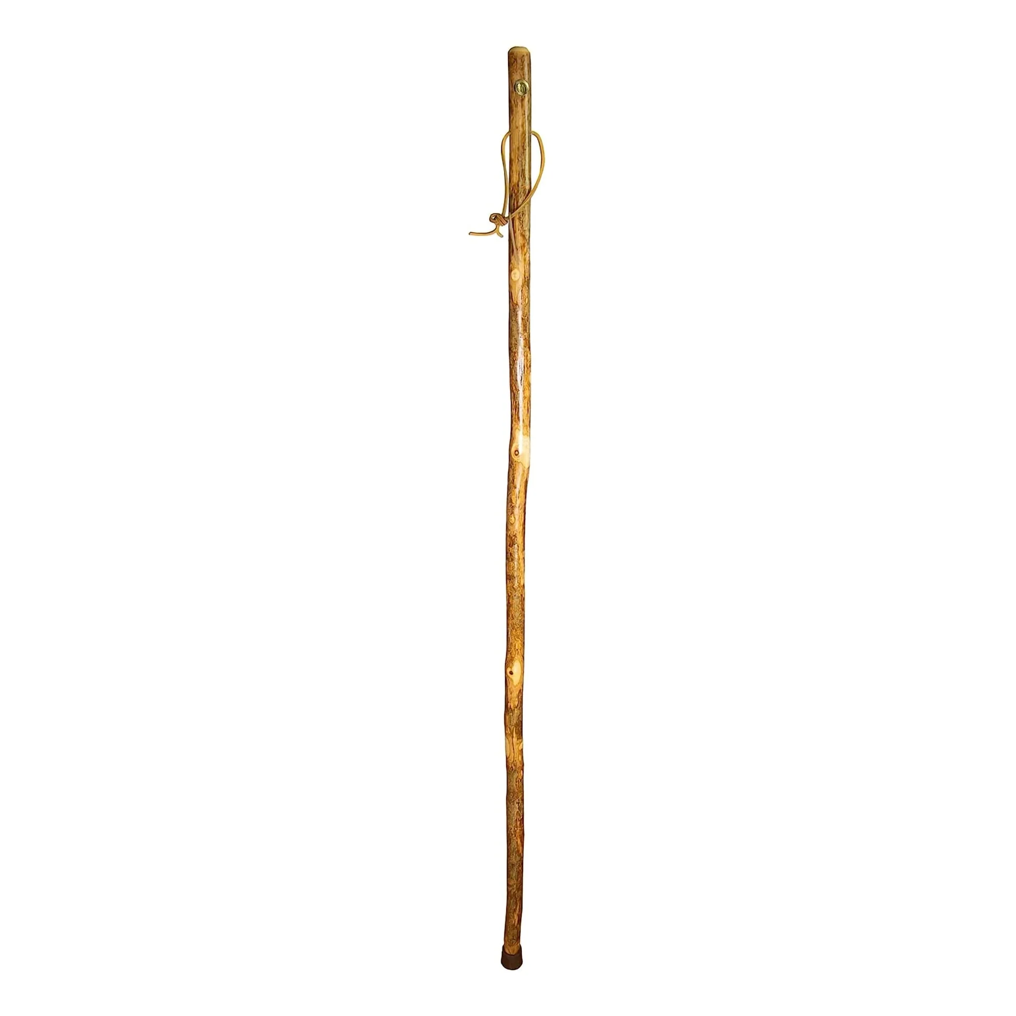 Mabis Healthcare Brazos Assorted Hardwood Rustic Walking Stick, 41-Inch