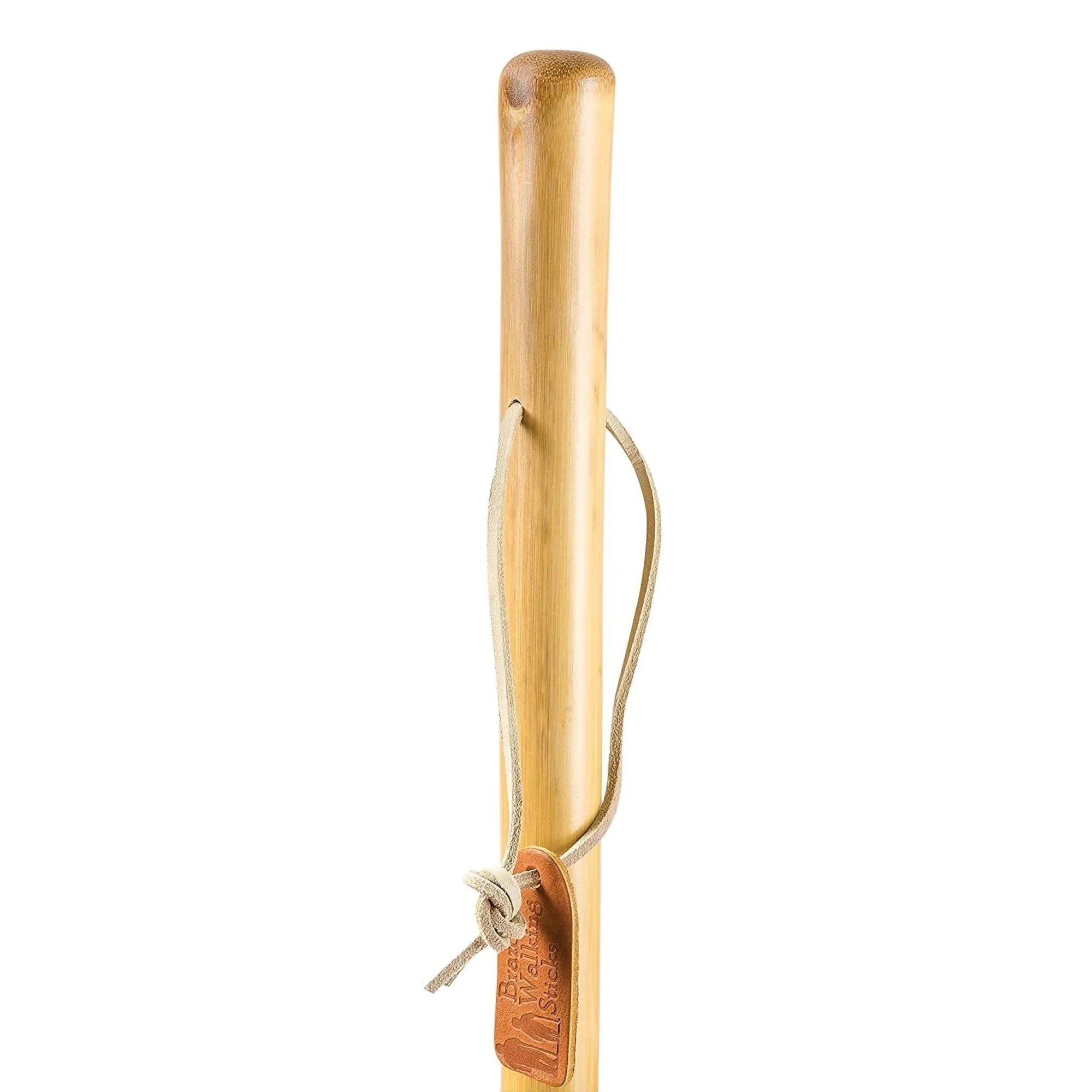 Mabis Healthcare Brazos Iron Bamboo Rustic Walking Stick, 58 Inch Height - Image 3