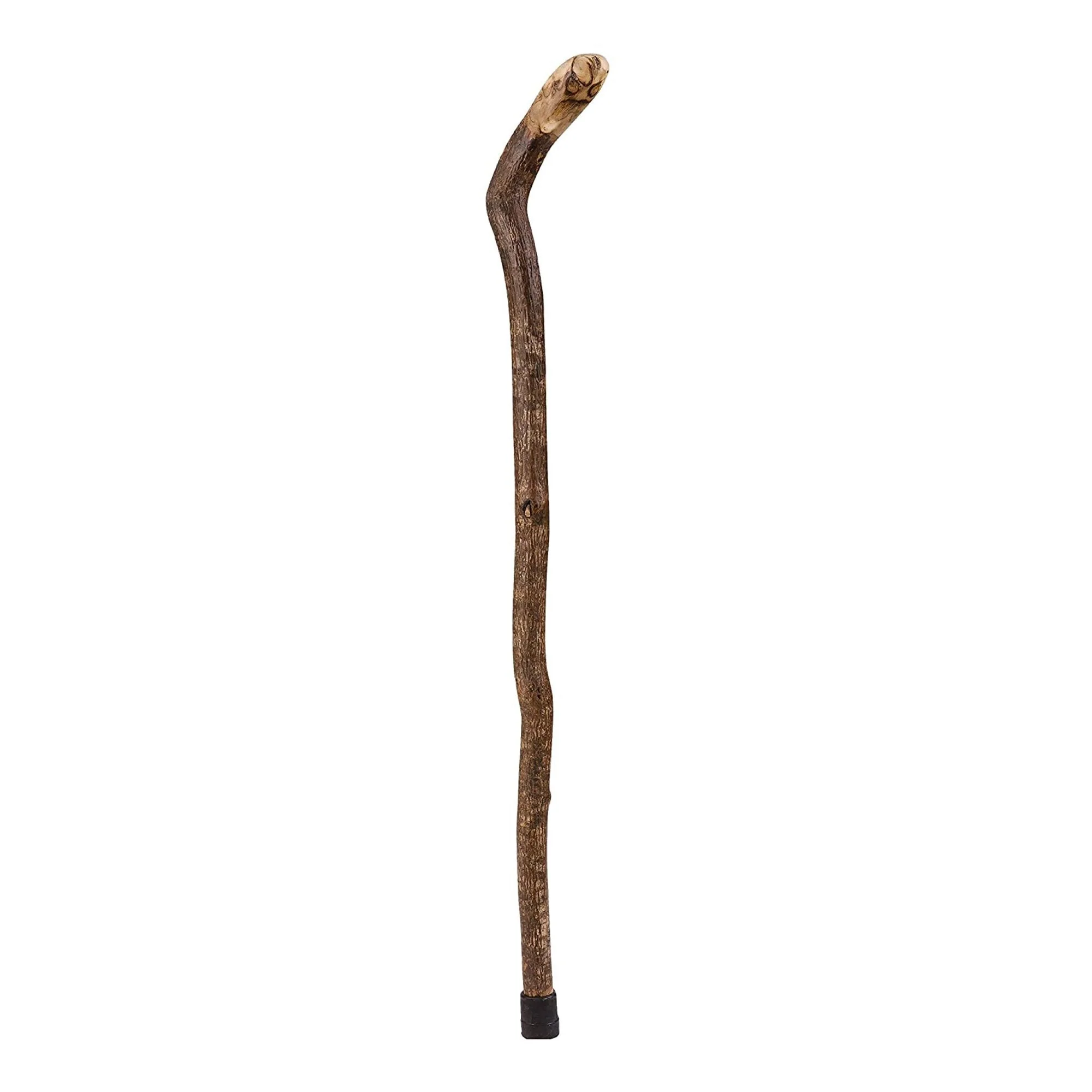 Mabis Healthcare Brazos Assorted Hardwood Knob Root Rustic Walking Cane, 37-Inch Height - Image 2