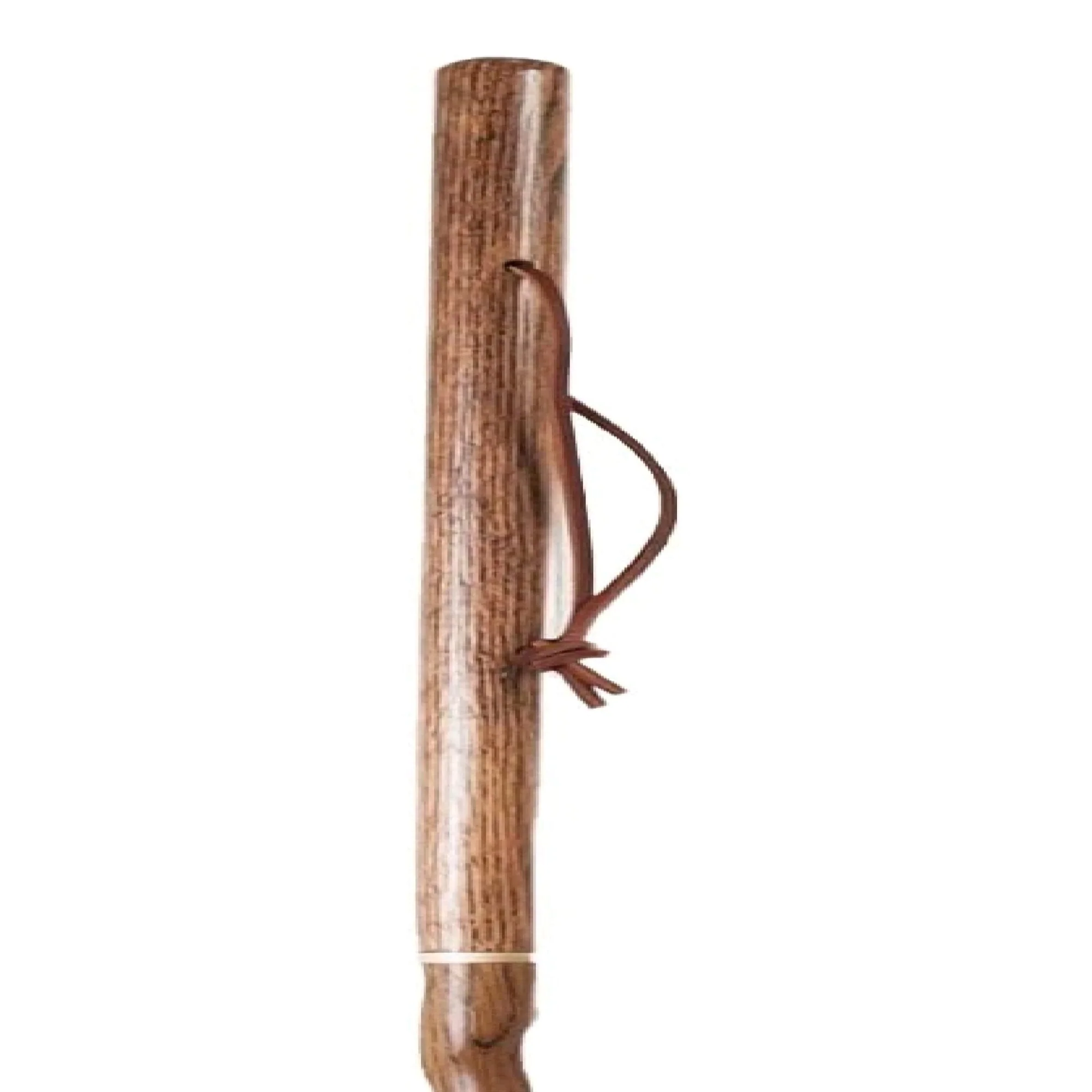 Mabis Healthcare Brazos Twisted Oak Traveler's Handcrafted Walking Stick, 55-Inch, Brown - Image 3