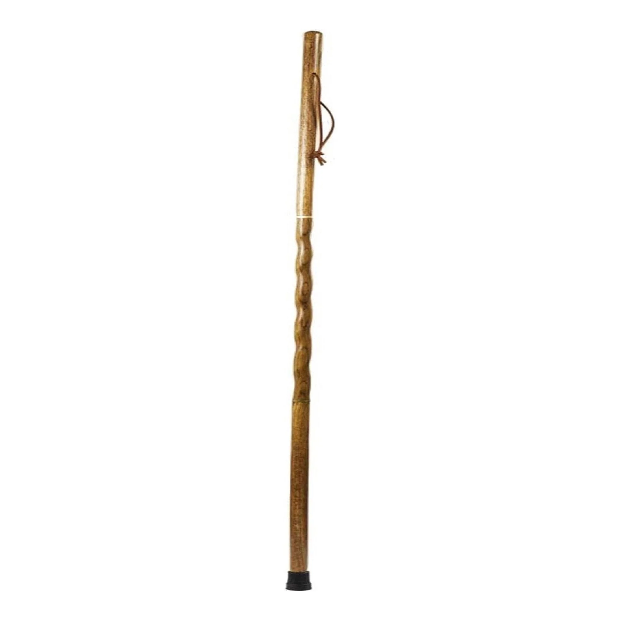 Mabis Healthcare Brazos Traveler's Oak Walking Stick, 55-Inch Height, Tan - Image 2