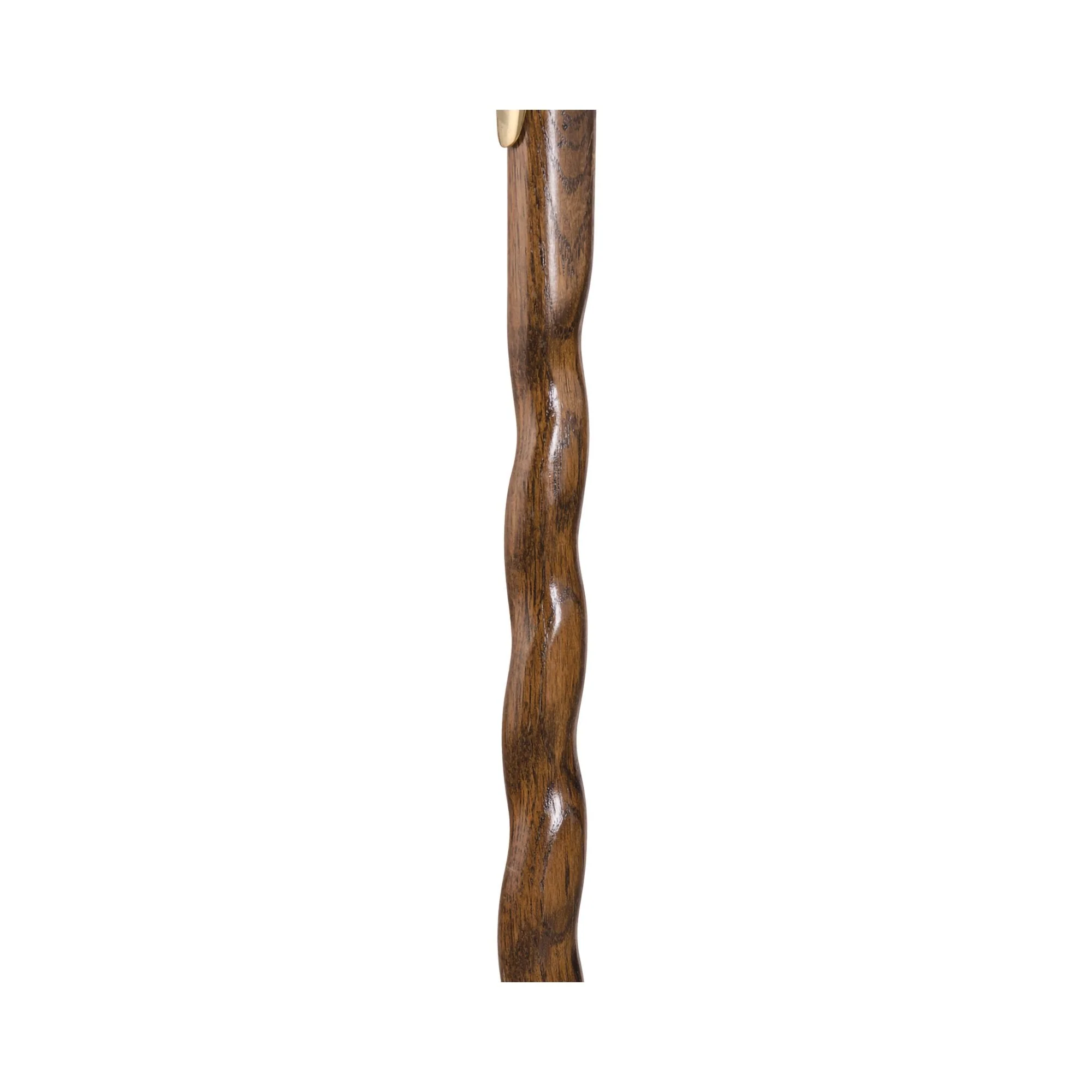Mabis Healthcare Brazos Twisted Oak Cane, 37-Inch Height, Brown - Image 2