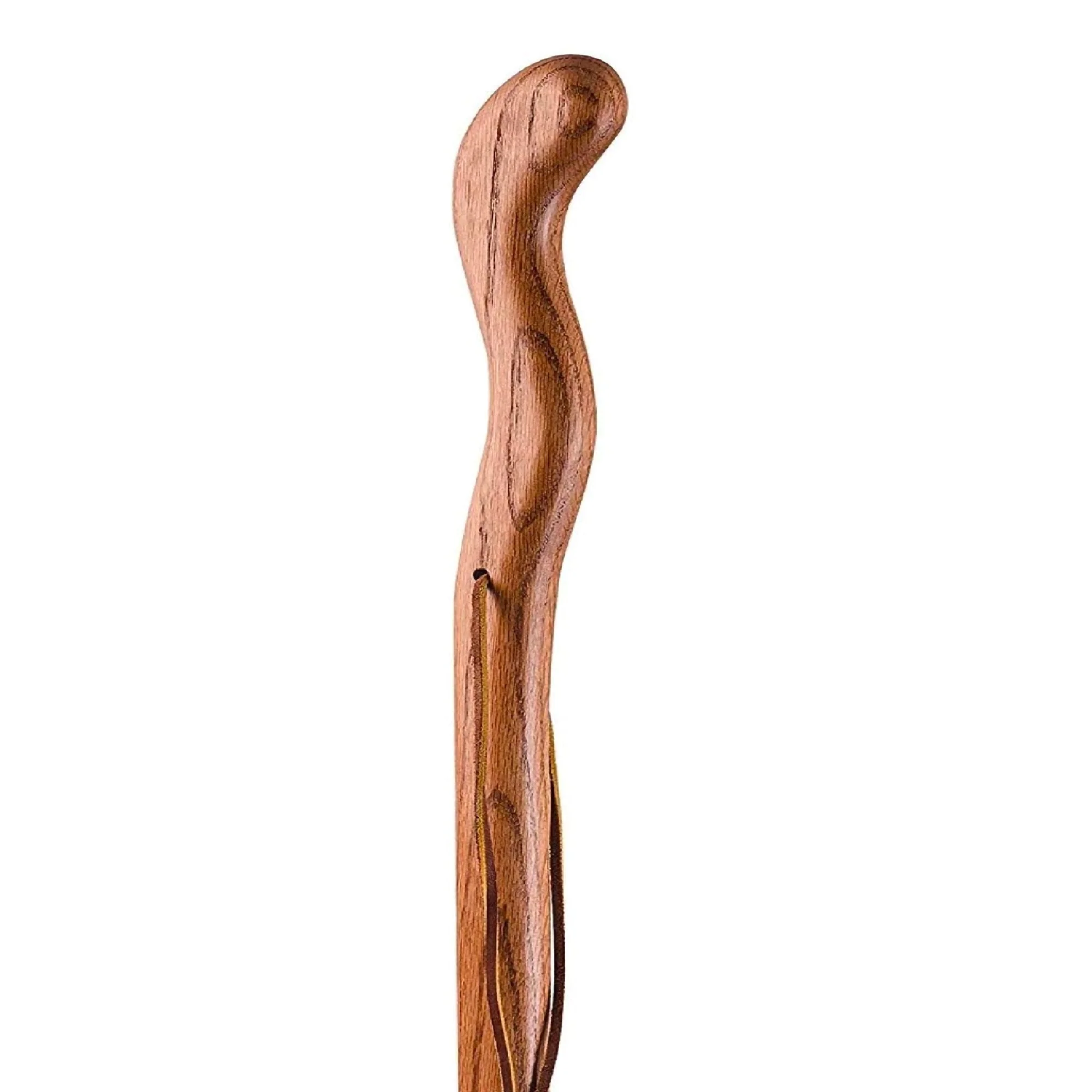 Mabis Healthcare Brazos Twisted Cedar Backpacker Handcrafted Walking Stick, 48-Inch - Image 3
