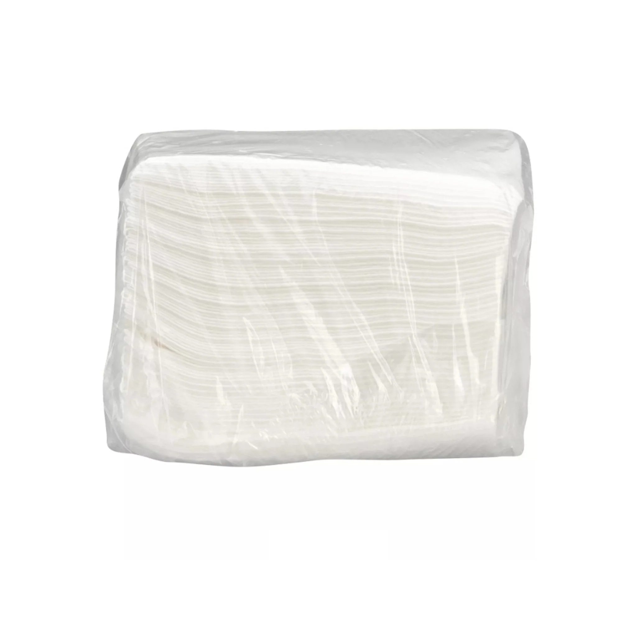 Cardinal Curity Nonwoven White Washcloth, Disposable (500/CS)