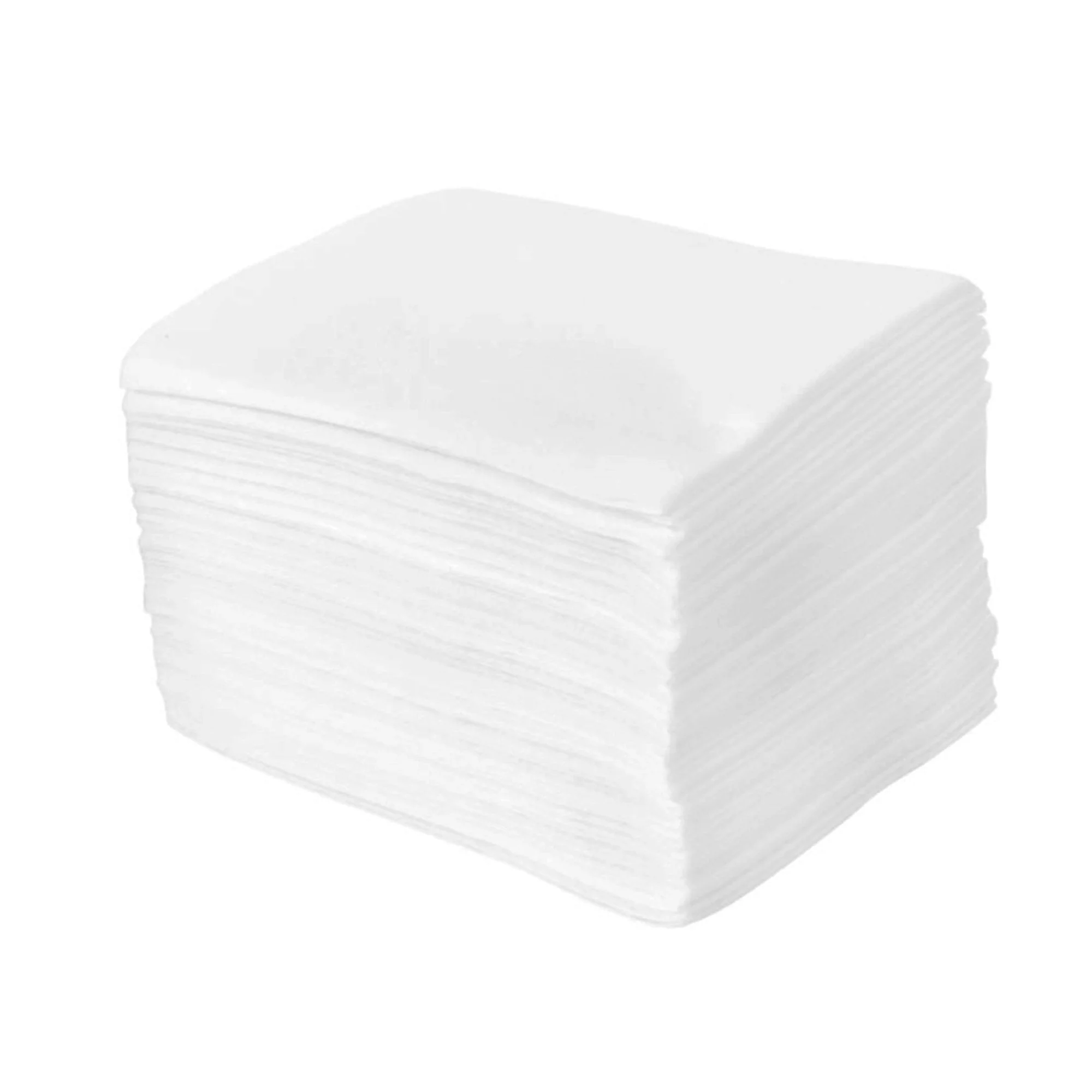 Cardinal Curity Nonwoven White Washcloth, Disposable (500/CS) - Image 4