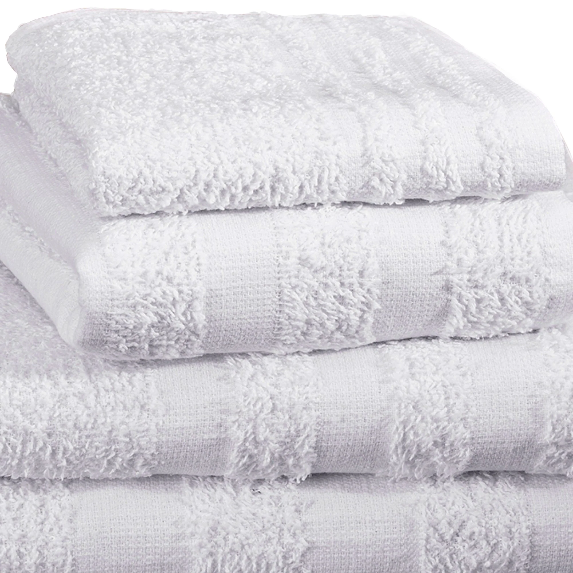 The Pillow Factory Division Merit Trio Cotton Washcloth, White, 12 x 12 Inch (12/DZ)
