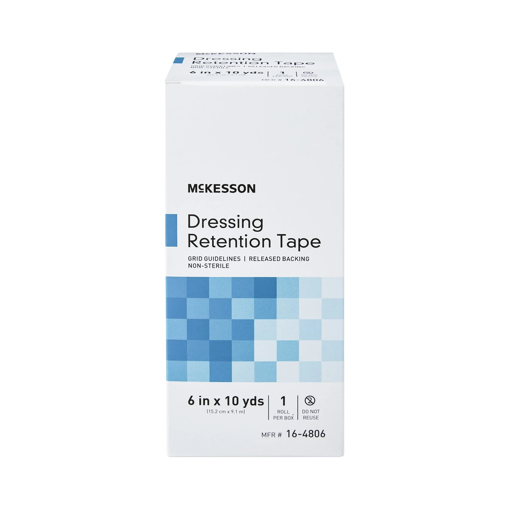 McKesson Brand McKesson Nonwoven Fabric Dressing Retention Tape, 6 Inch x 10 Yard (12/CS) - Image 2