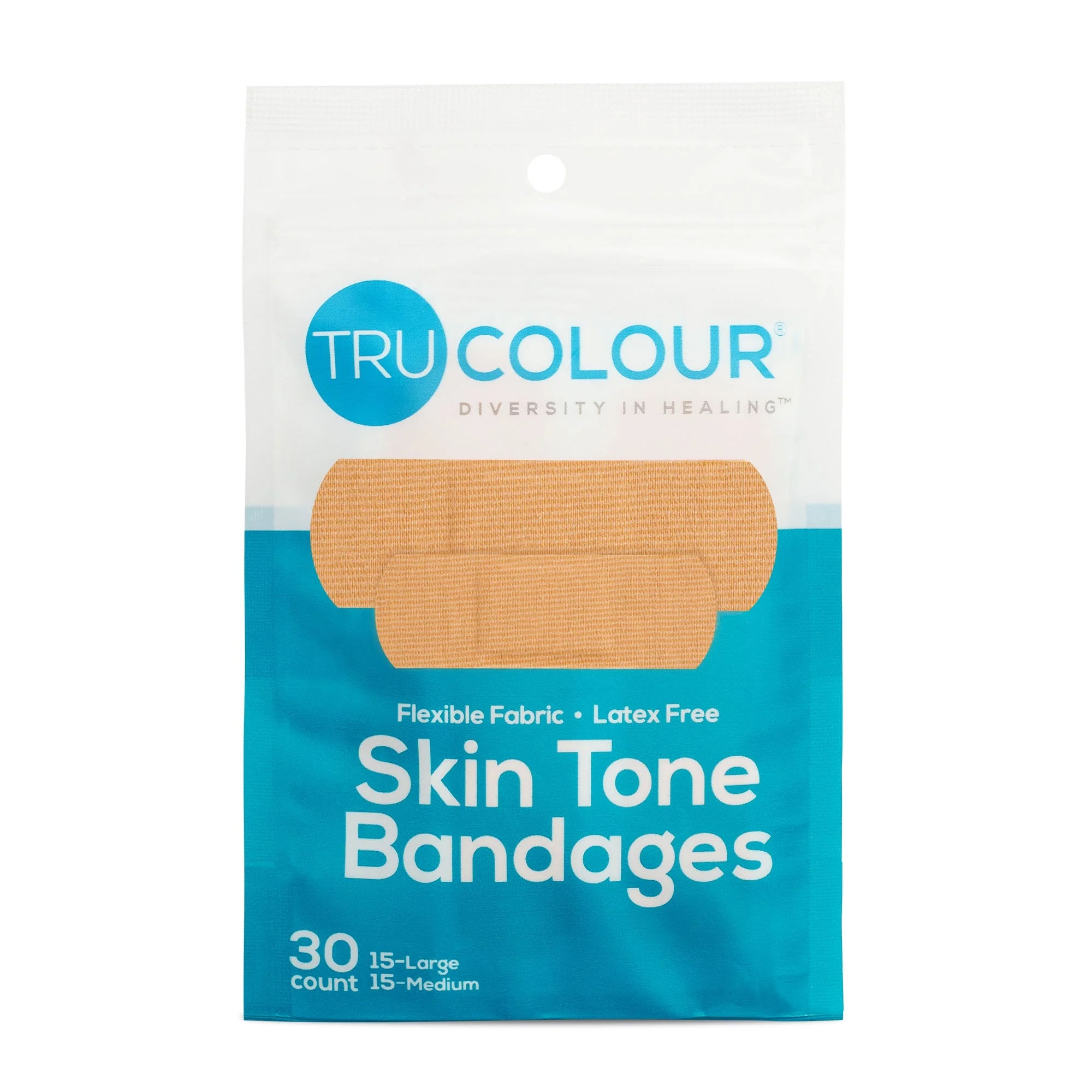 Tru-Colour Products LLC Tru-Colour Skin Tone Adhesive Bandages for Fair Skin Tone Shades (1500/CS) - Image 2