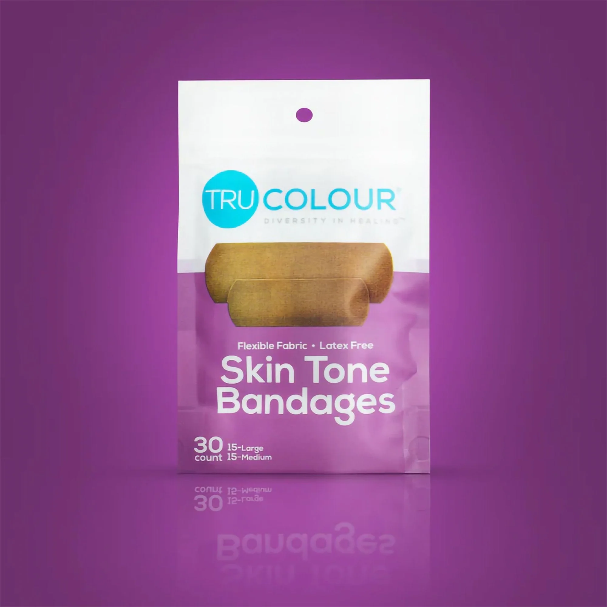 Tru-Colour Products LLC TruColour Dark Brown Adhesive Strip, 1 x 3 Inch (1500/CS) - Image 5