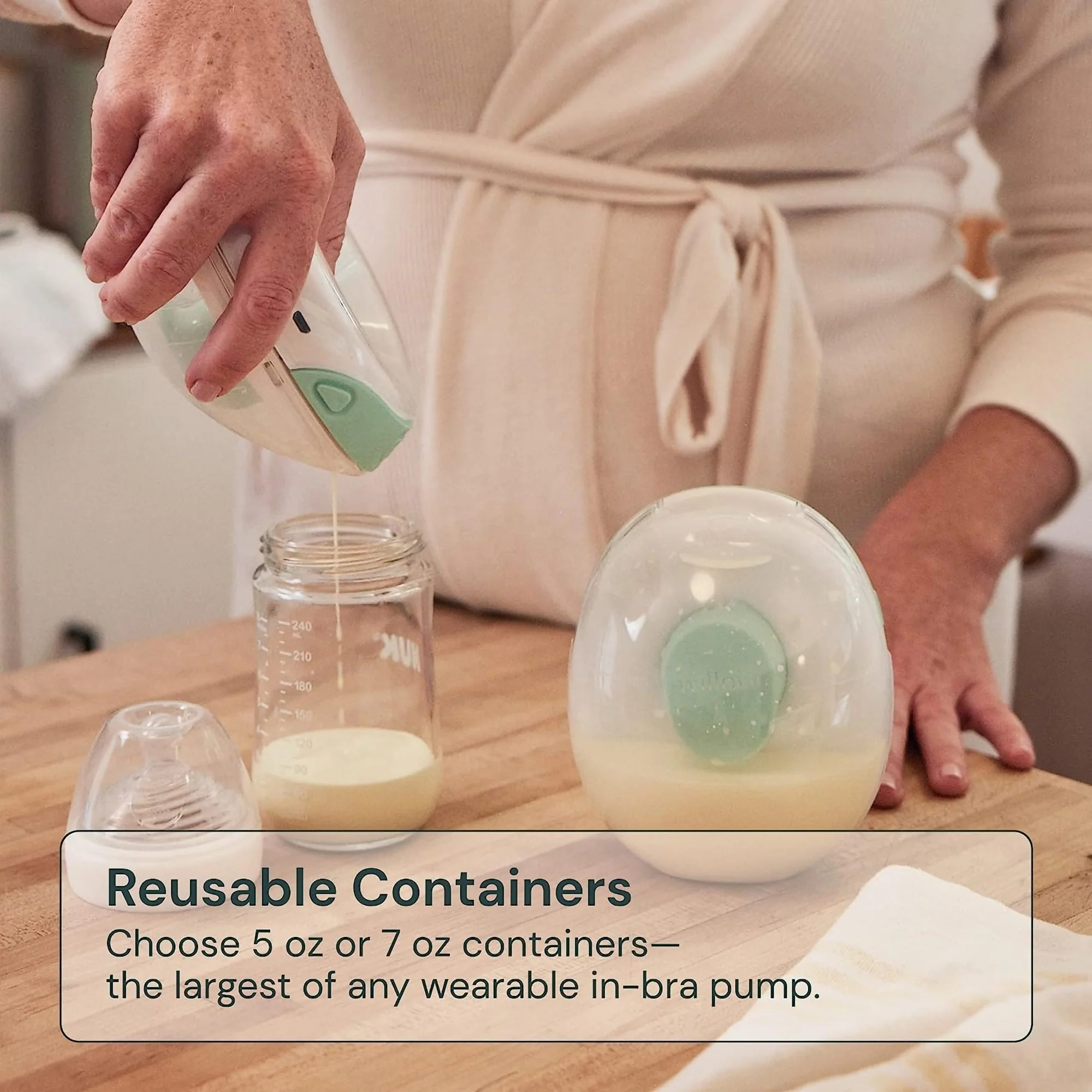 Willow Innovations Inc Willow Go Wearable Double Electric Breast Pump Kit - Image 4