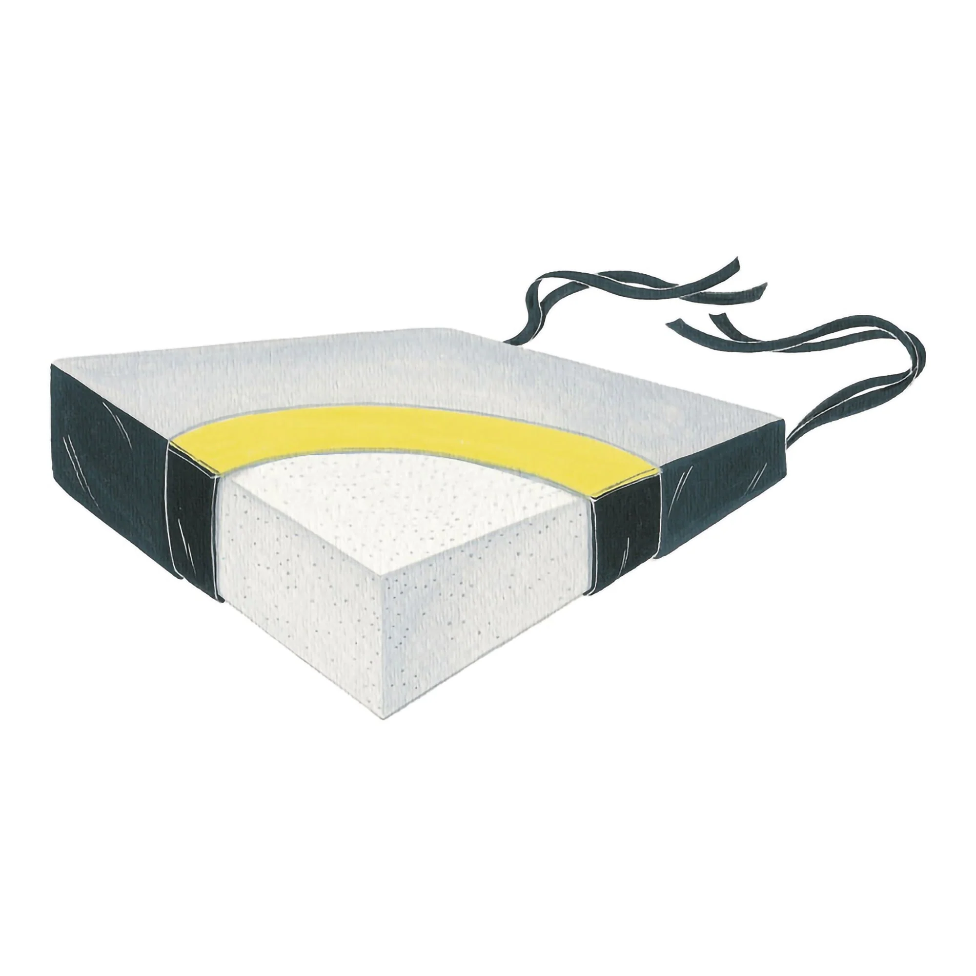 Skil-Care SkiL-Care Wedge Seat Cushion