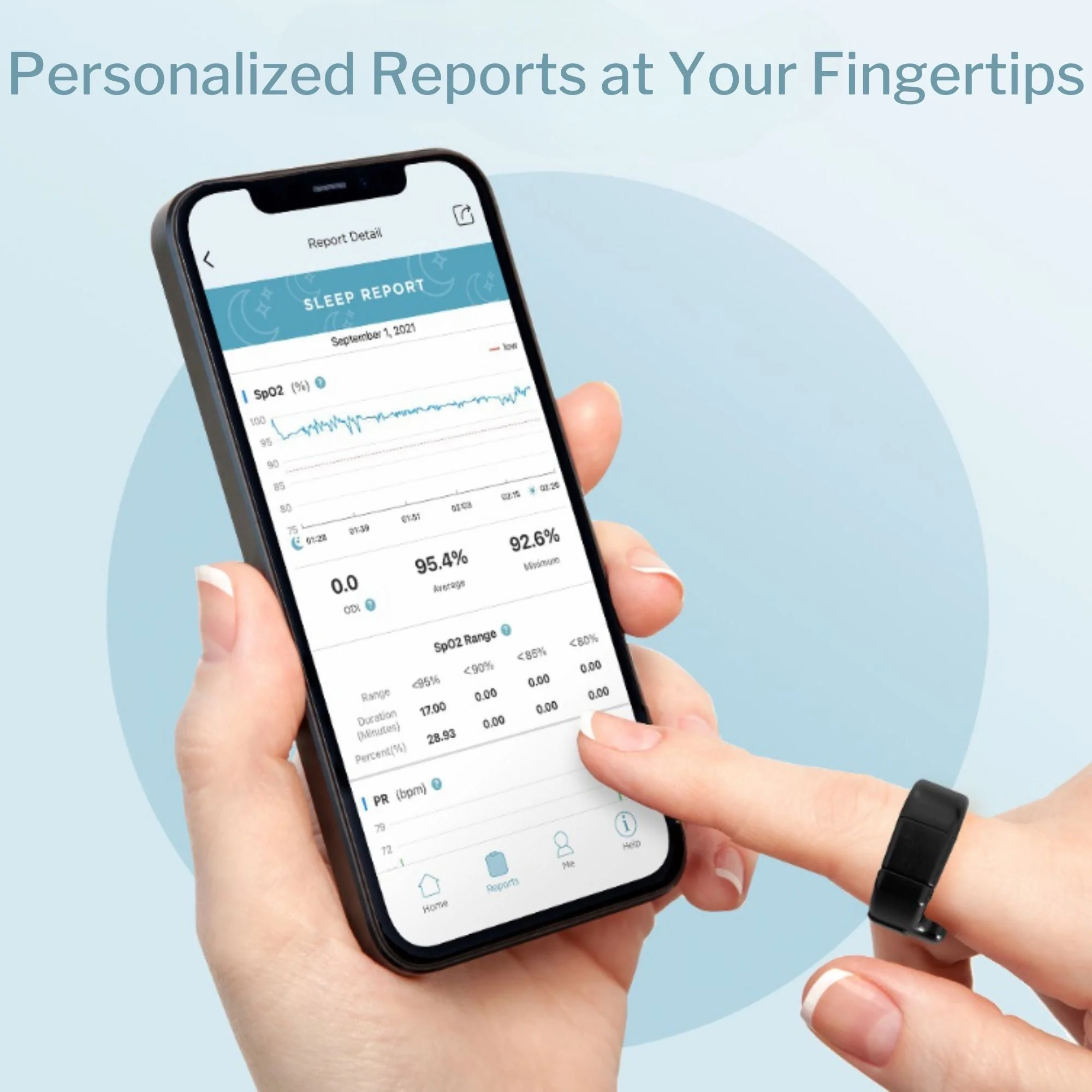 BodiMetrics LLC Prevention circul+ Wellness Monitor Ring, Small - Image 5