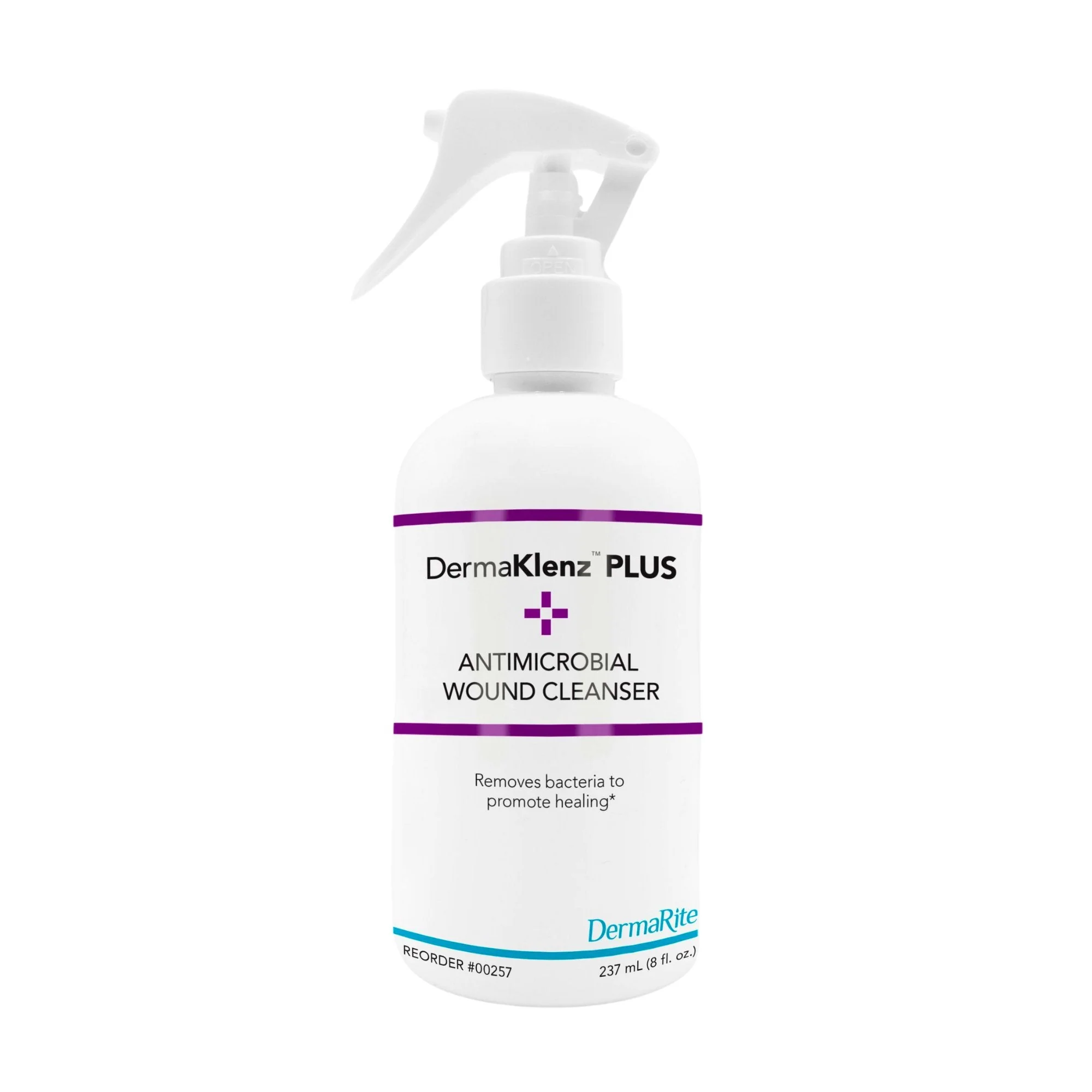 Sion Brands LLC DermaRite's DermaKlenz PLUS Wound Cleanser - Spray Bottle, 8 oz. (6/CS)