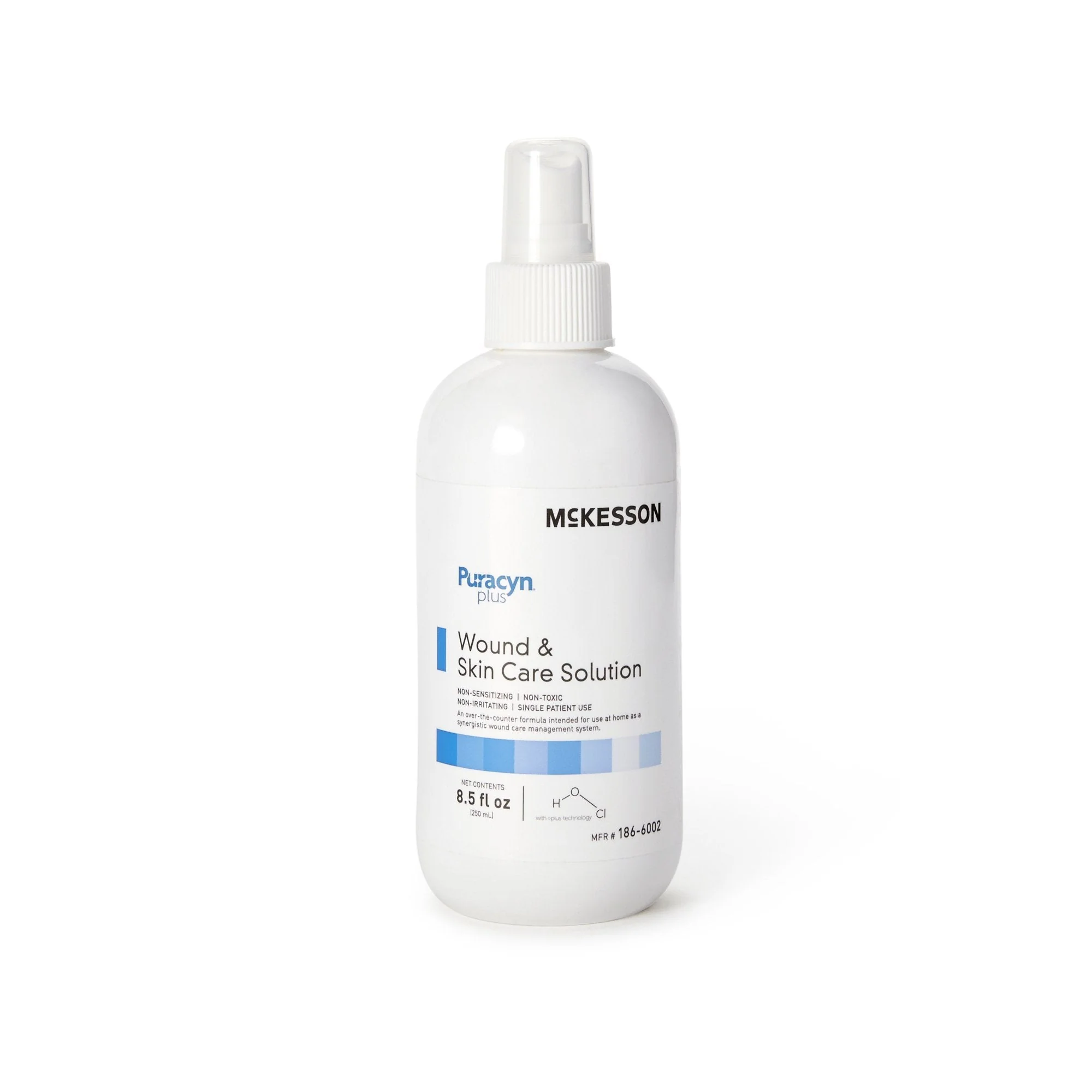 McKesson Brand McKesson Puracyn Plus Wound Irrigation Solution, 8.5-ounce Pump Bottle (6/CS)