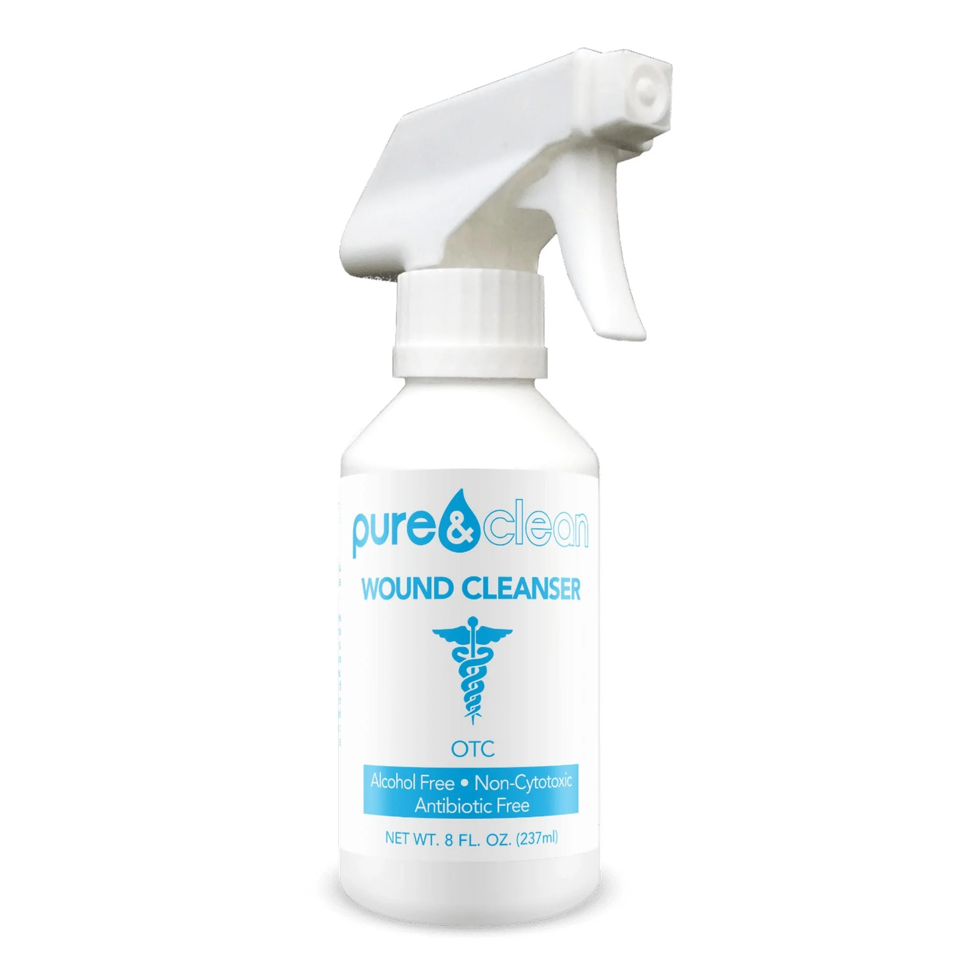 Pure and Clean LLC Pure & Clean Wound Cleanser, 8-ounce Pump Bottle (12/BX)